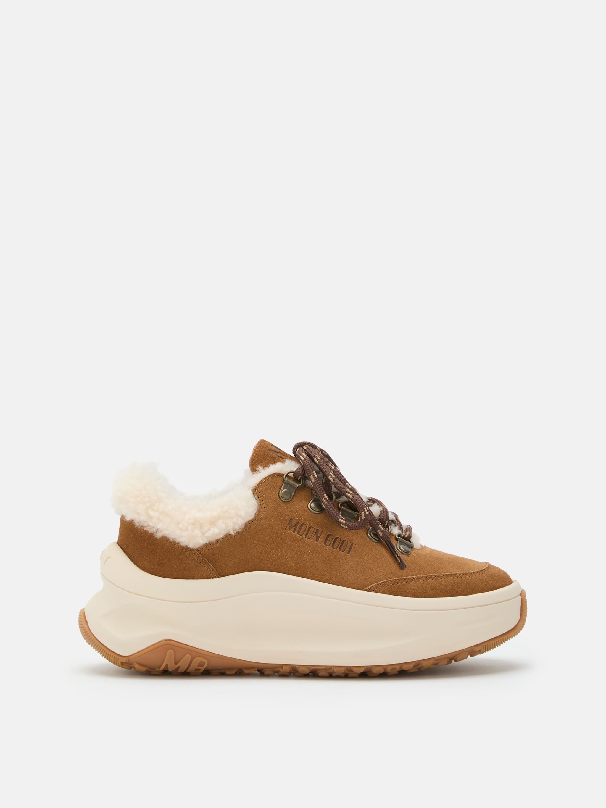 ZAPATILLAS MOON247 CITY BROWN SHEARLING