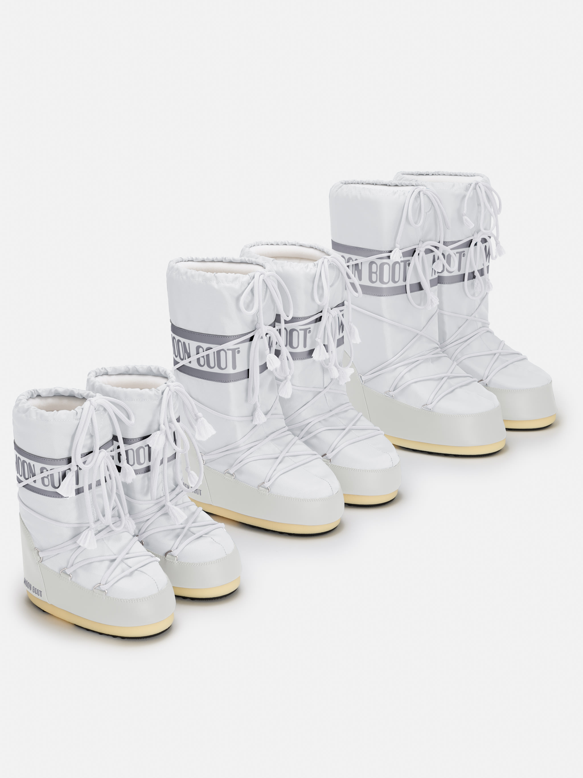 BOTAS DE NYLON BLANCAS ICON