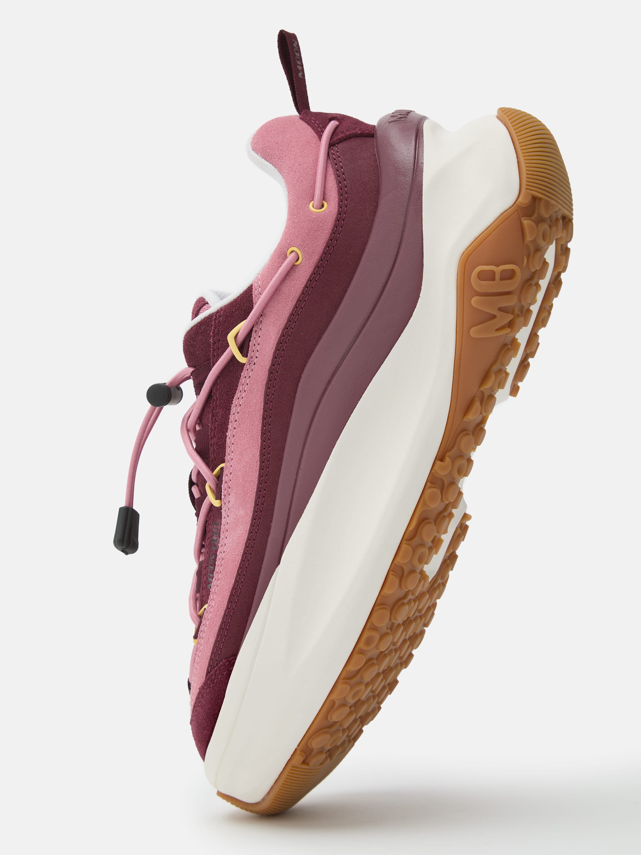 ZAPATILLAS MOON247 XLACE BURGUNDY Y PINK
