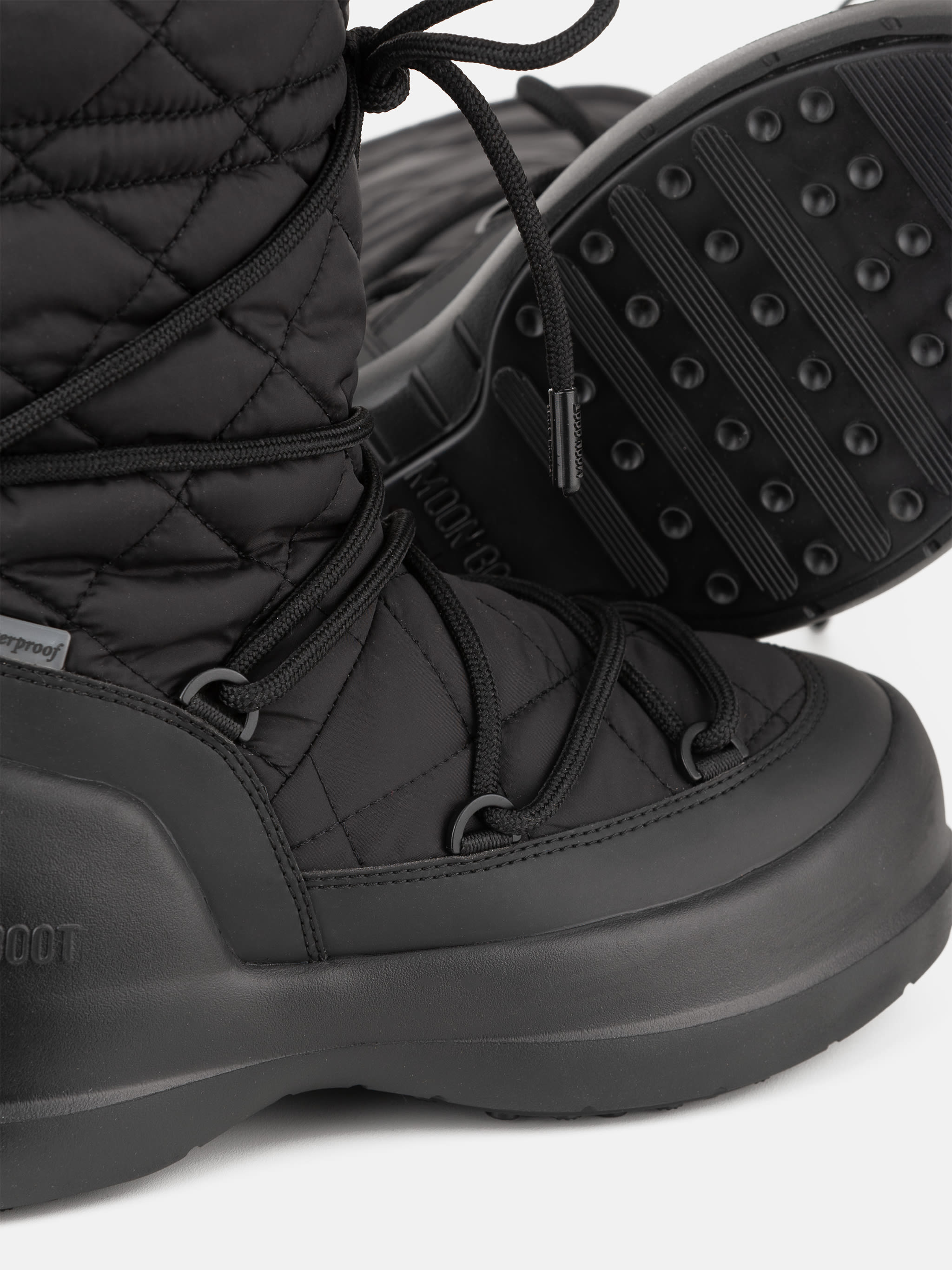BOTAS ALTA QUILTED NEGRO MEZZALUNA