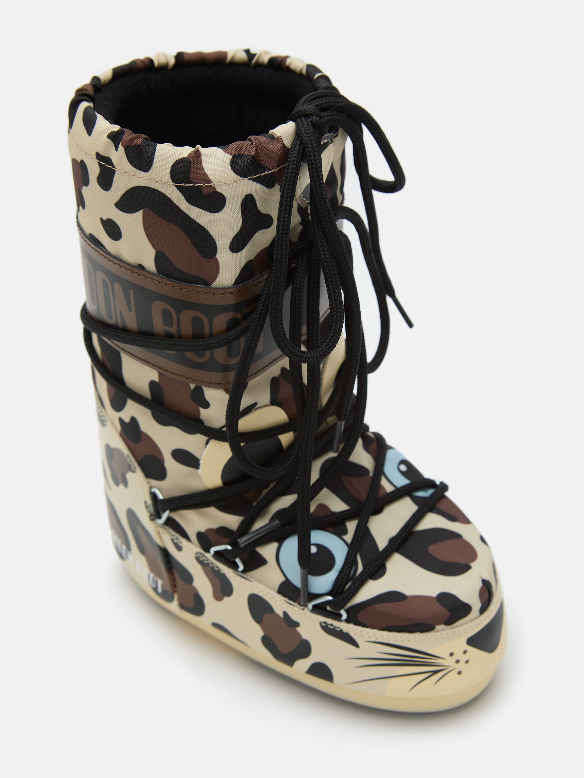BOTAS ICON JUNIOR LEOPARDO