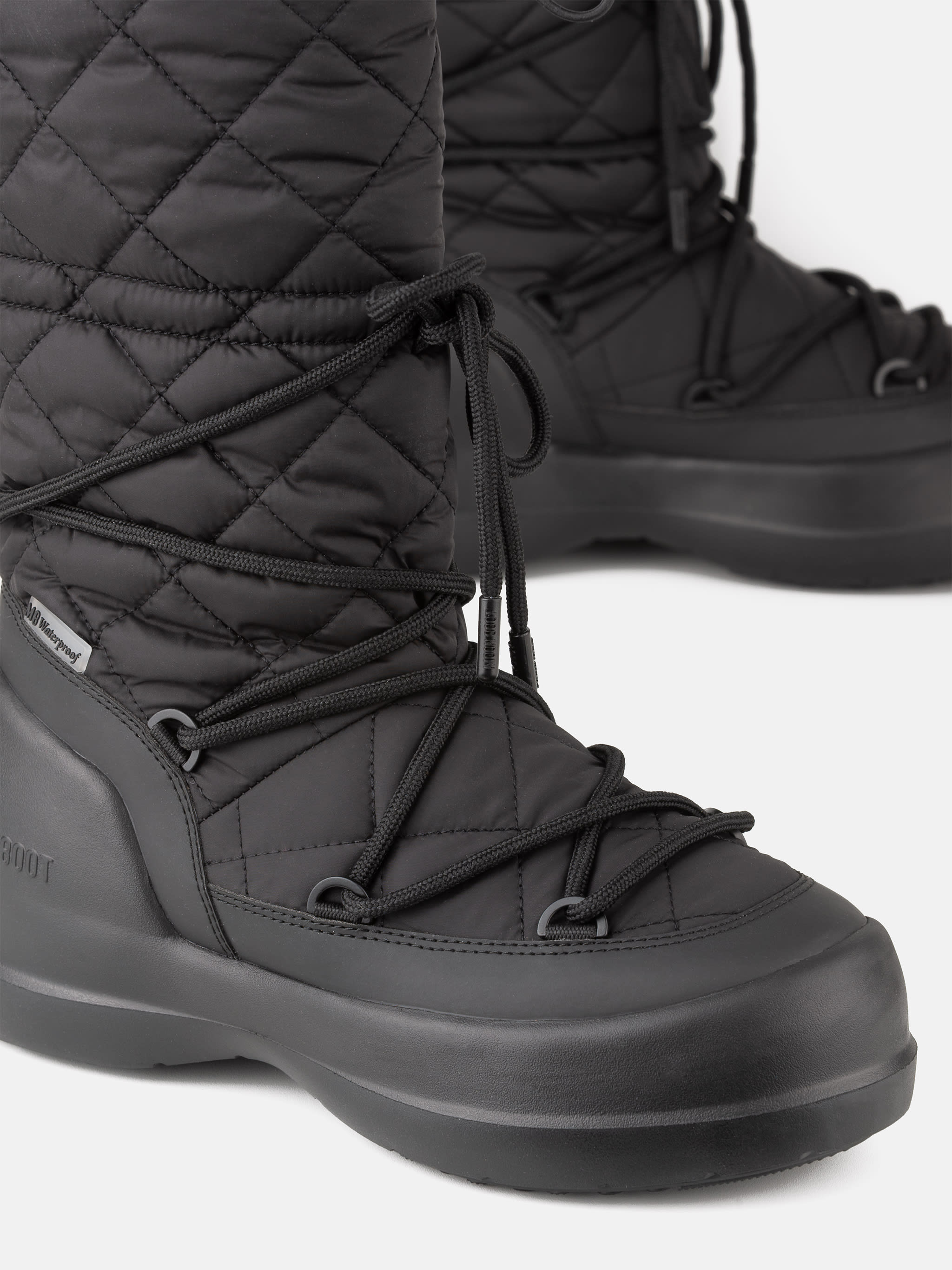BOTAS ALTA QUILTED NEGRO MEZZALUNA