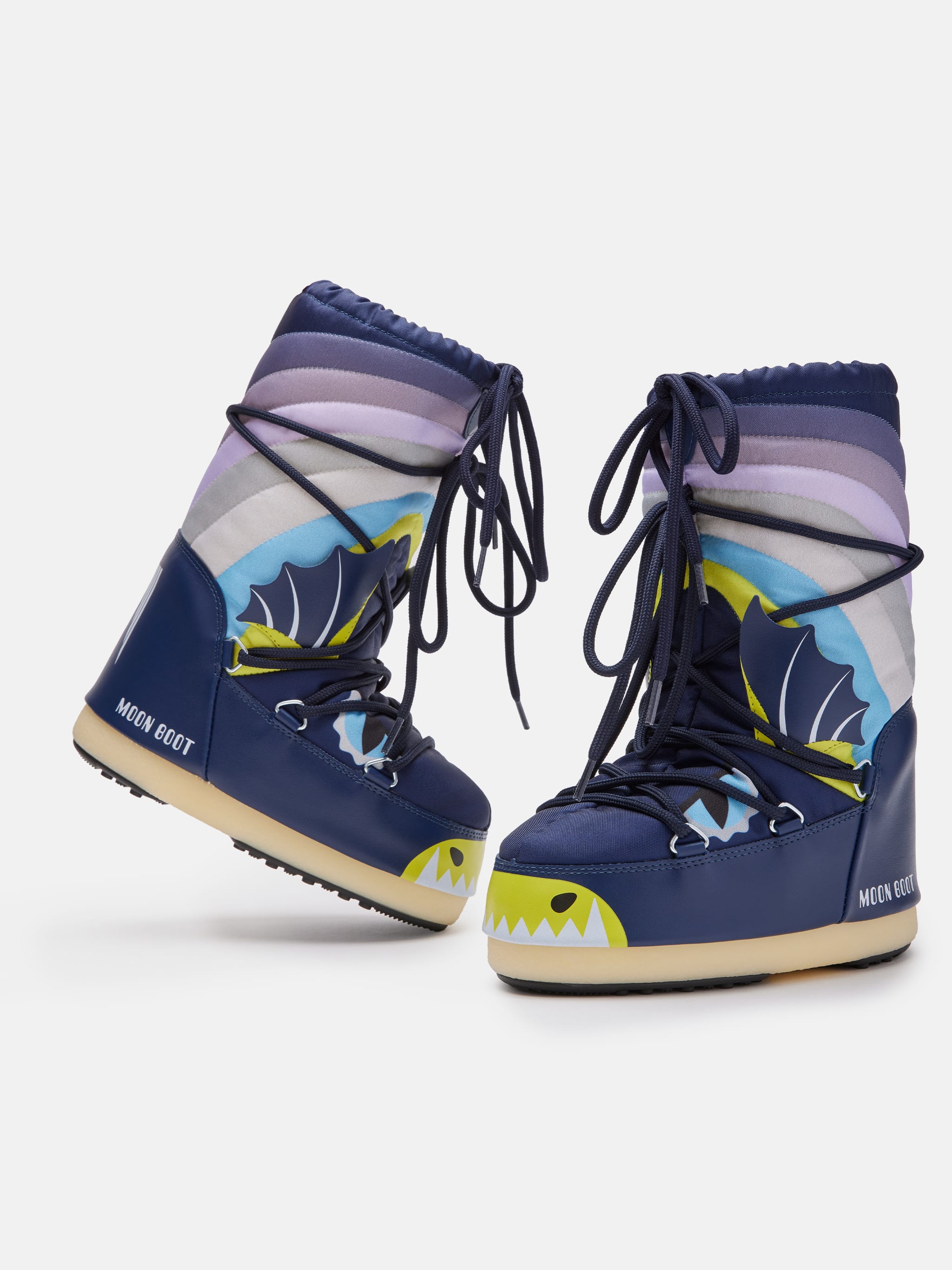 BOTAS ICON JUNIOR DRAGON AZUL