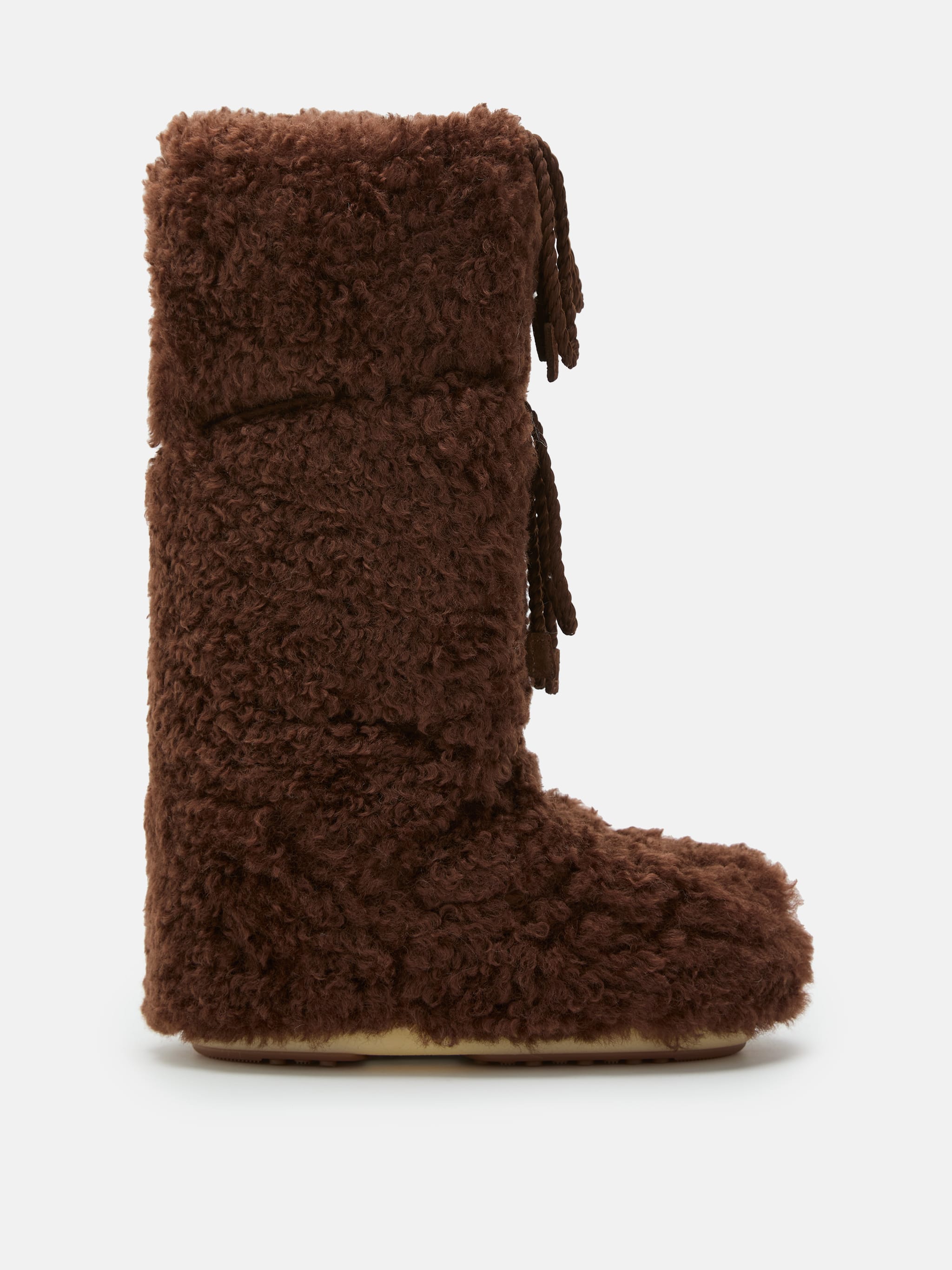 BOTAS EXTRA RIZOS MARRÓN OSCURO ICON