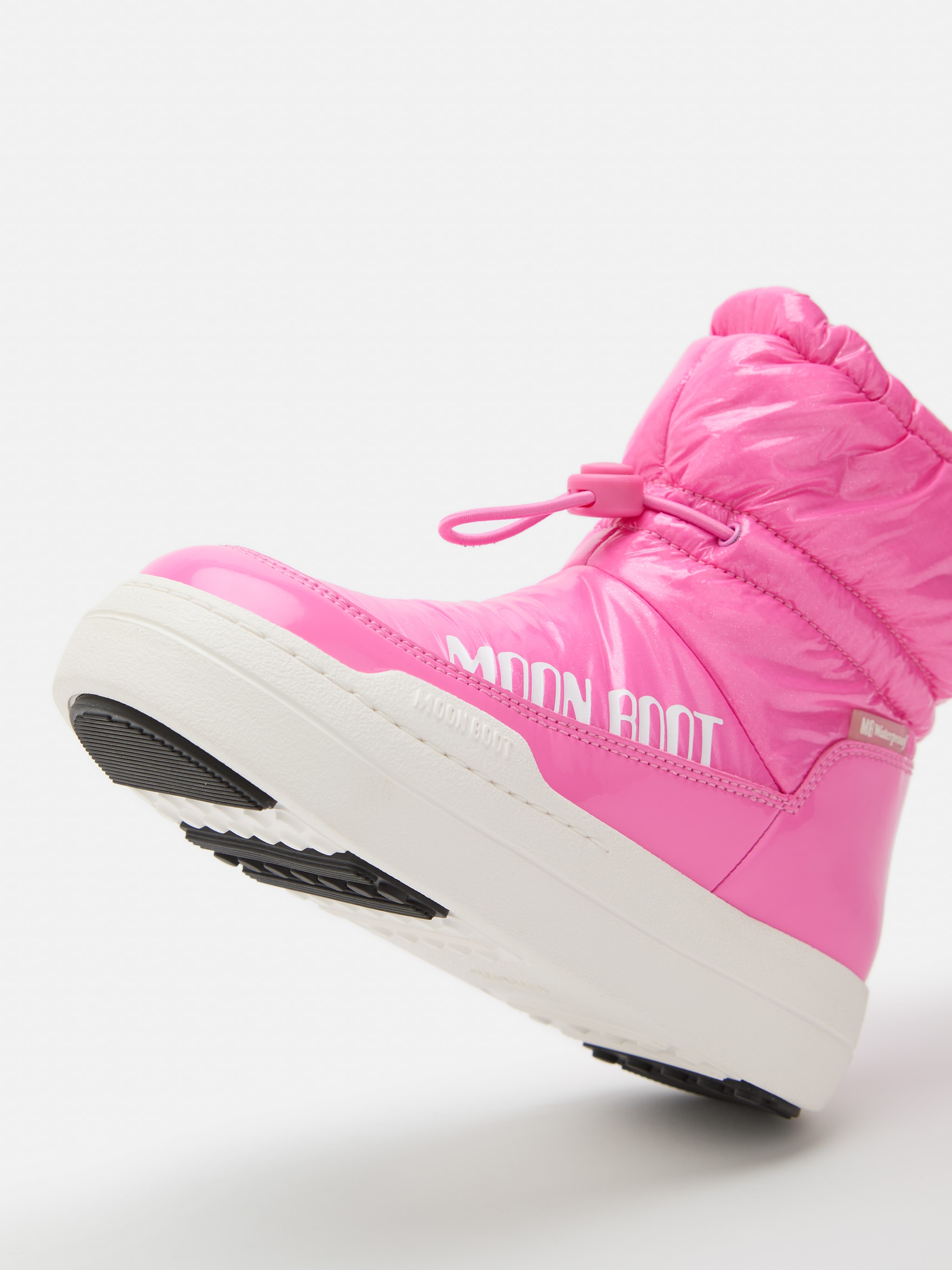 BOTAS MEDIAS JUNIOR PARK PINK GLITTER