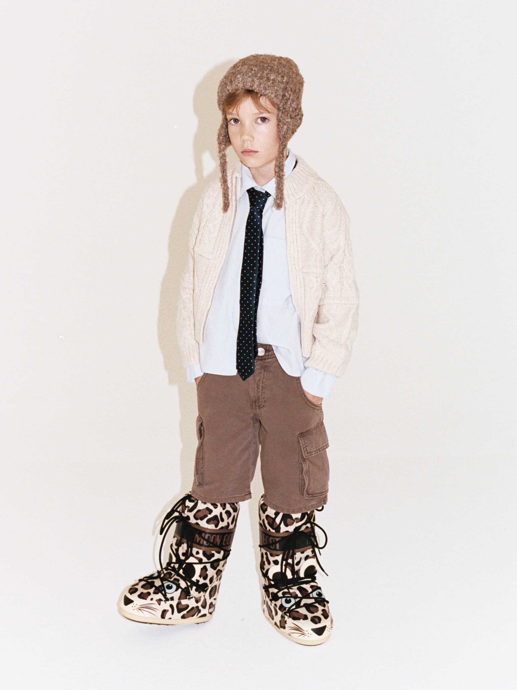 BOTAS ICON JUNIOR LEOPARDO