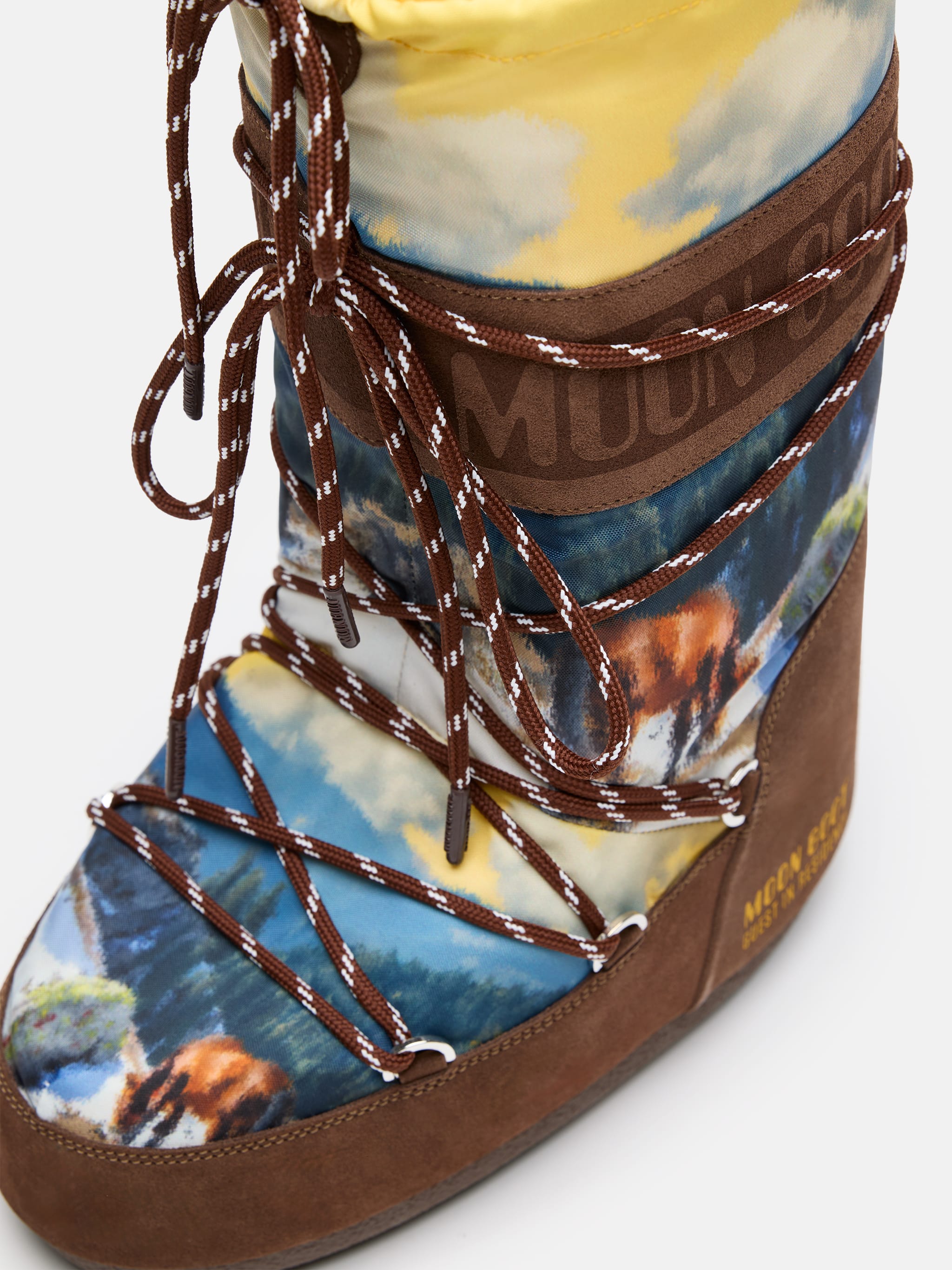 BOTAS MOON BOOT X GUEST IN RESIDENCE ICON HIGH POSTCARD COCOA