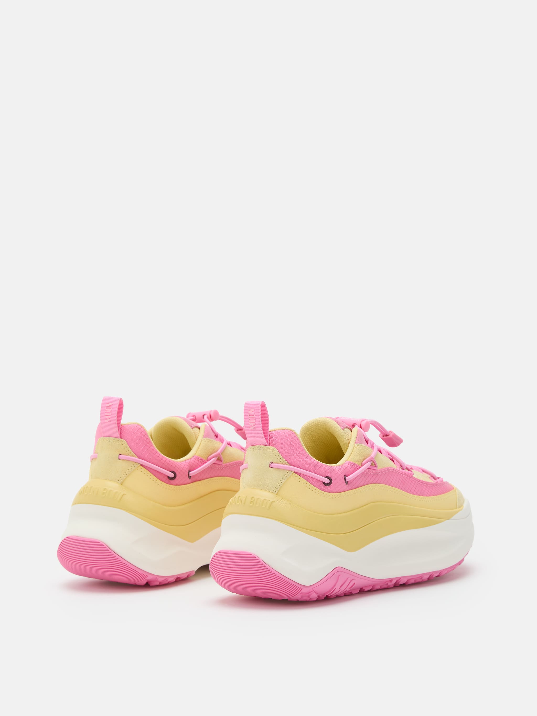 ZAPATILLAS MOON247 XLACE AMARILLO Y ROSA