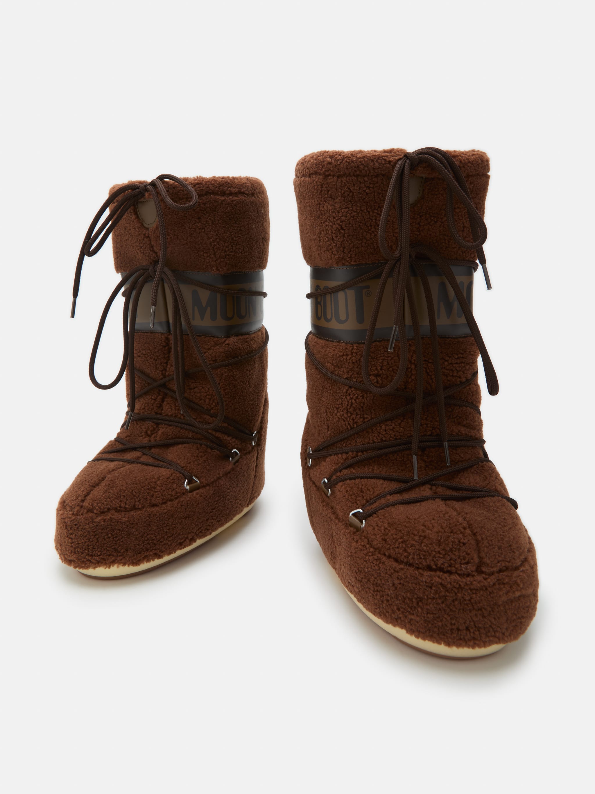 BOTAS DE FLEECE MARRÓN ICON