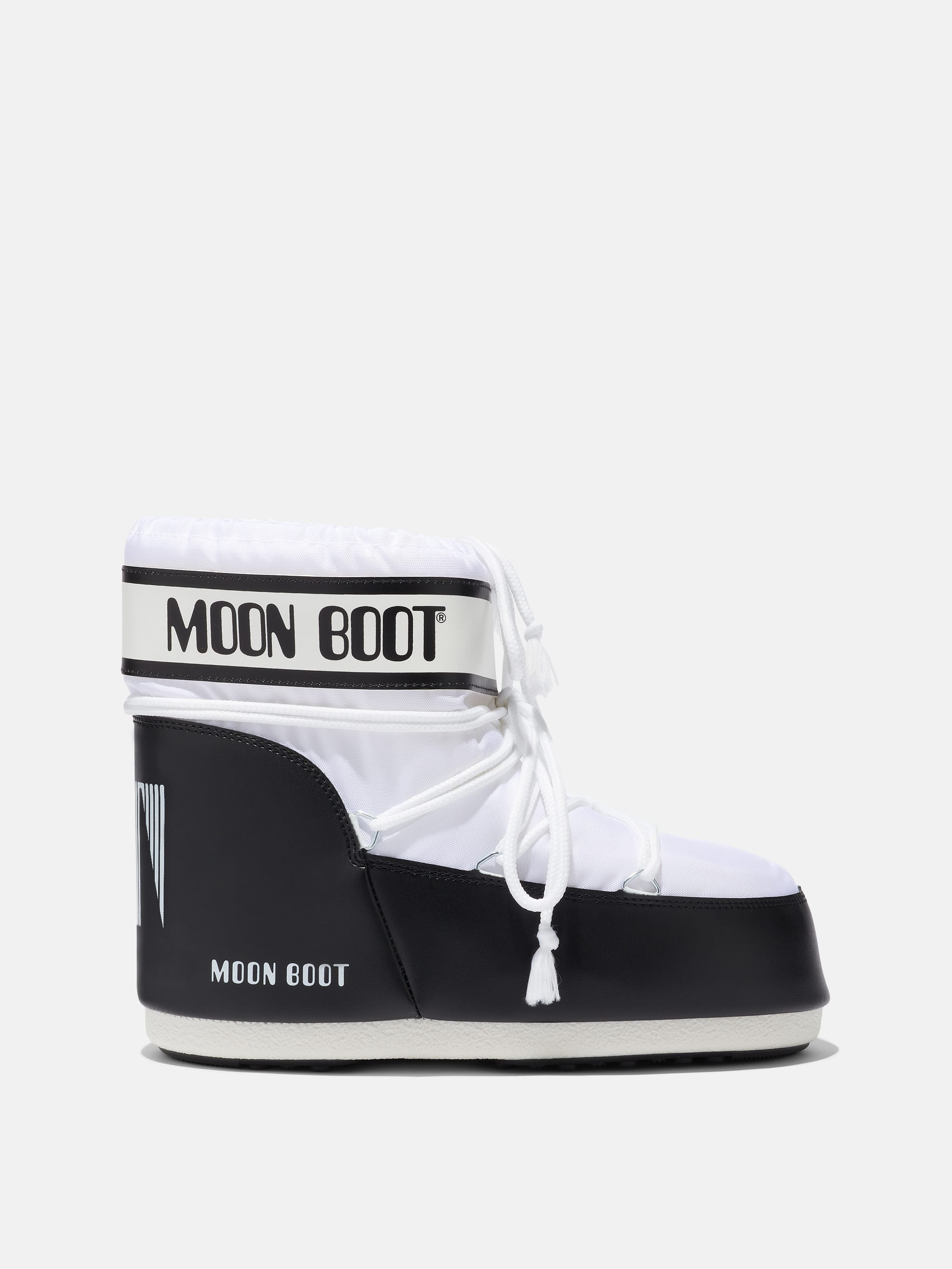 BOTAS ICON LOW BLANCAS DE NAILON