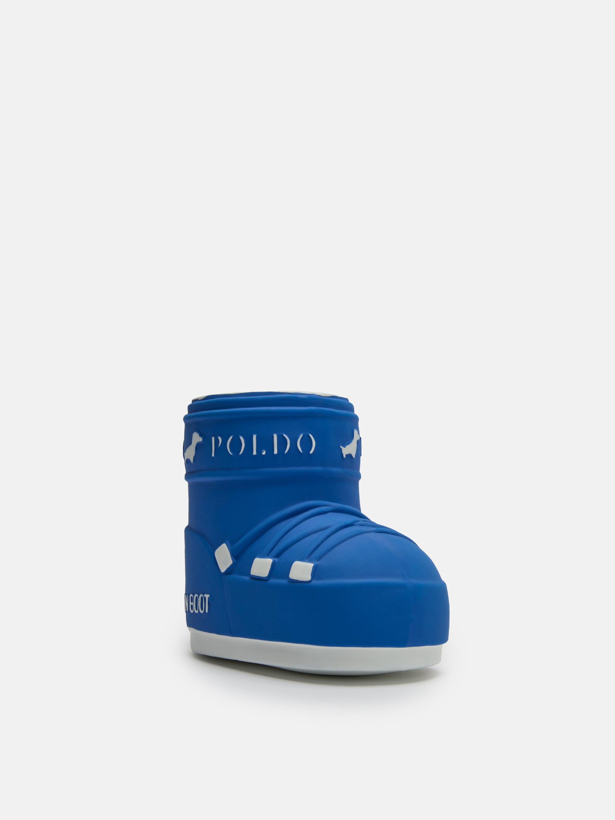 MOON BOOT X POLDO DOG COUTURE JUGUETE DE PERRO AZUL CON SONIDO