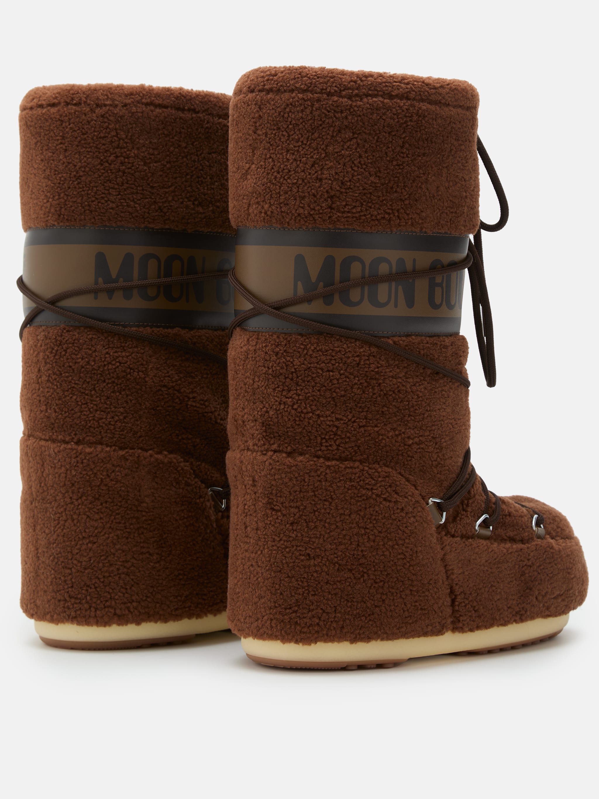 BOTAS DE FLEECE MARRÓN ICON
