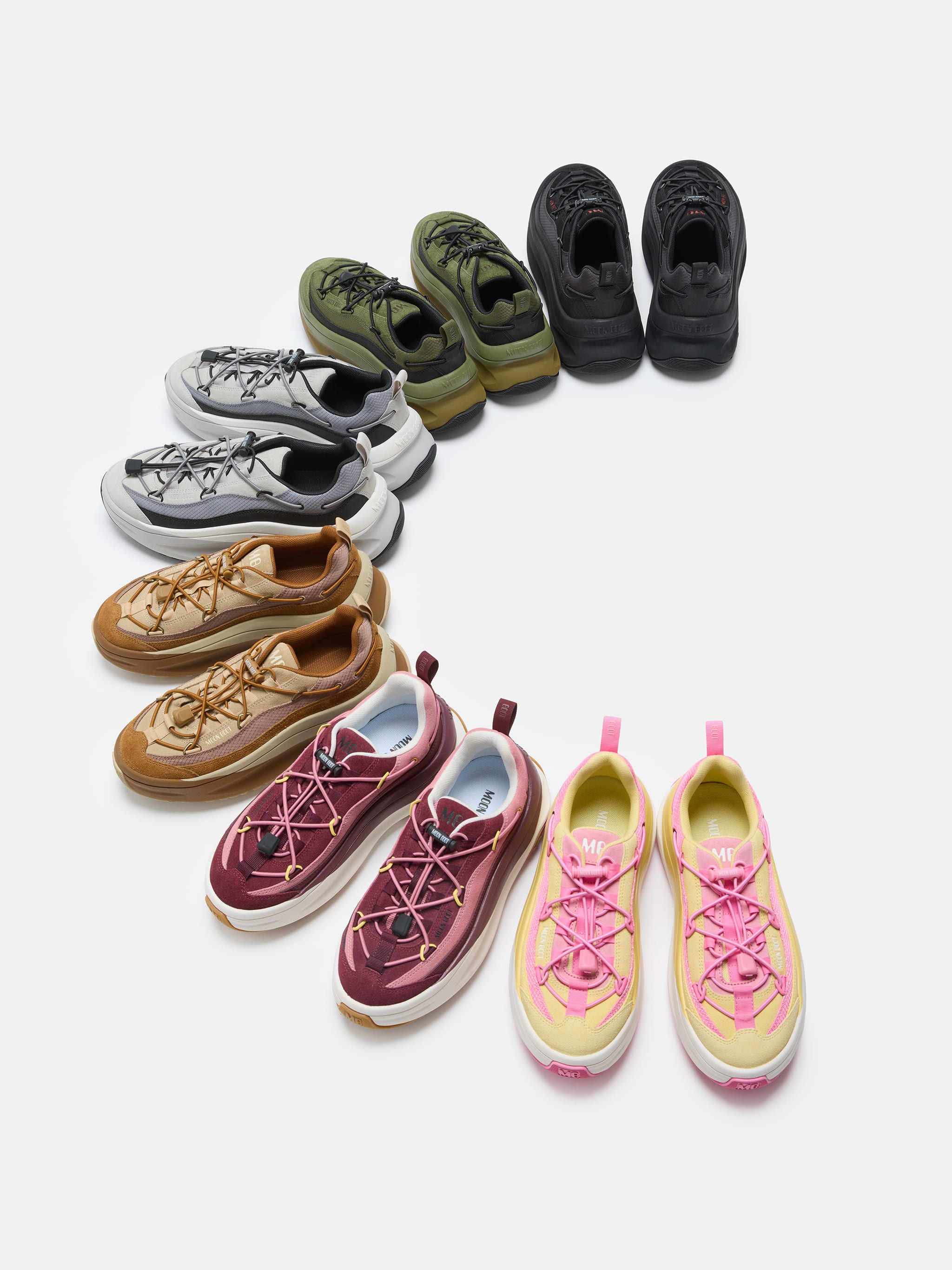ZAPATILLAS MOON247 XLACE MARRONES