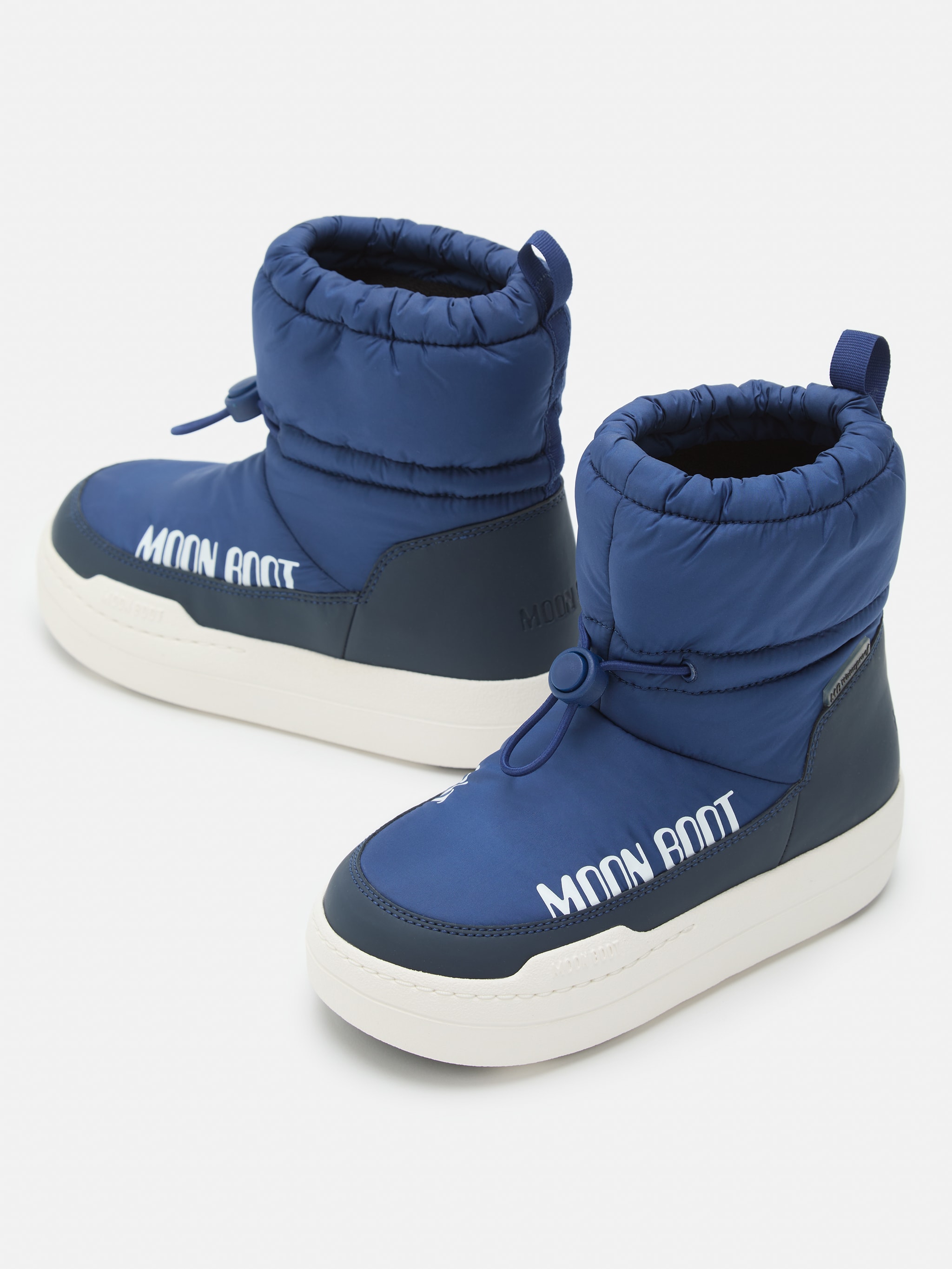 BOTAS MEDIO DE TUBO AZUL MARINO JUNIOR PARK
