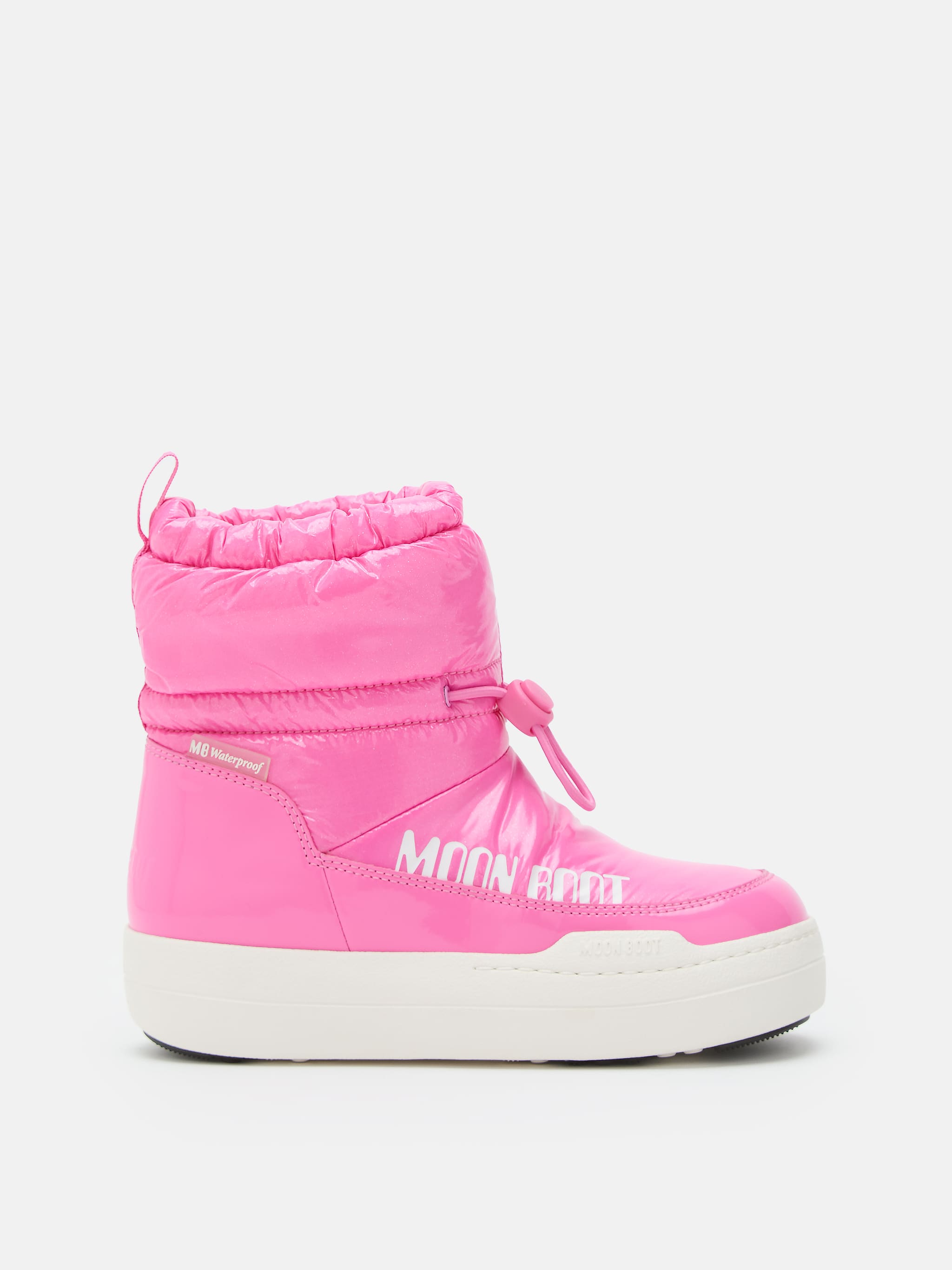 BOTAS MEDIAS JUNIOR PARK PINK GLITTER