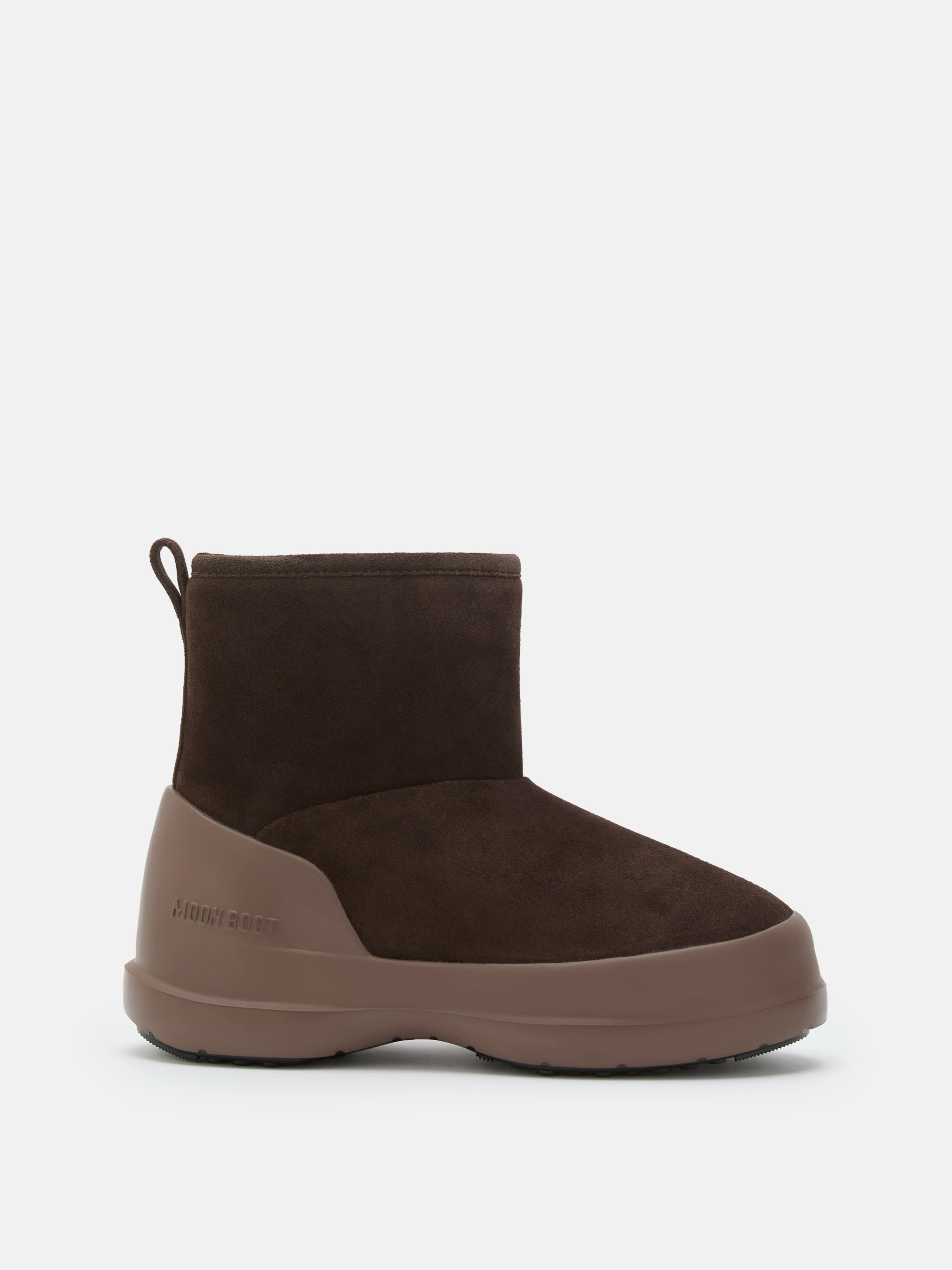 BOTAS MEZZALUNA MEDIO MARRÓN OSCURO