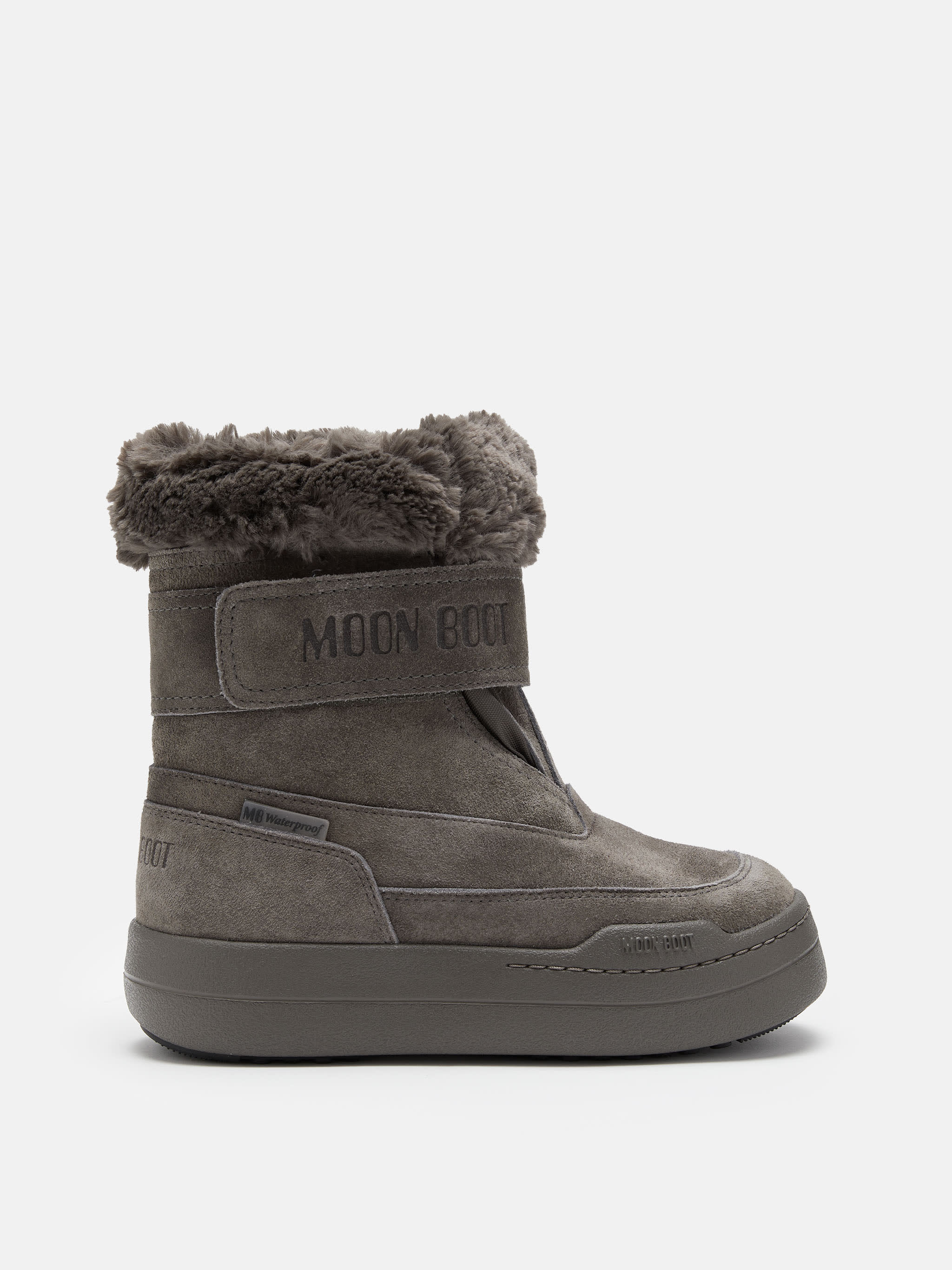 BOTAS DE PIEL SUECA ANTRACITA CON CORREAS JUNIOR PARK
