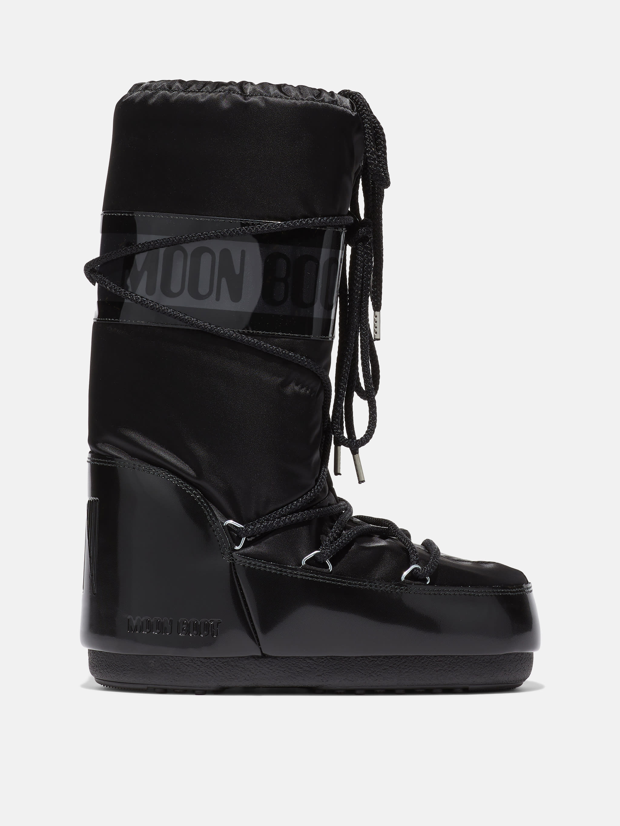 BOTAS SATIN NEGRO ICON GLANCE