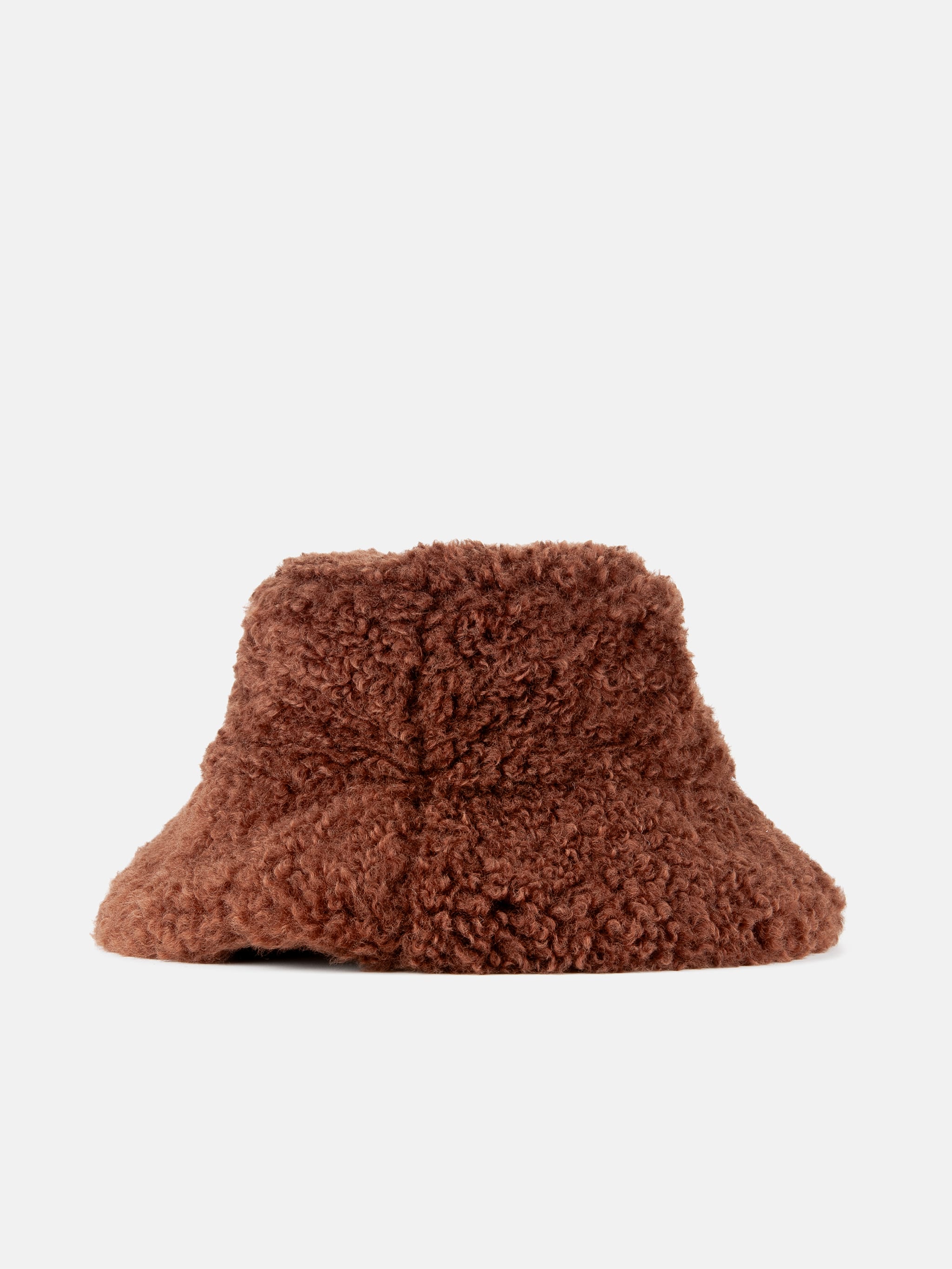 GORRA DE CANGREJO PELUDA MARRÓN