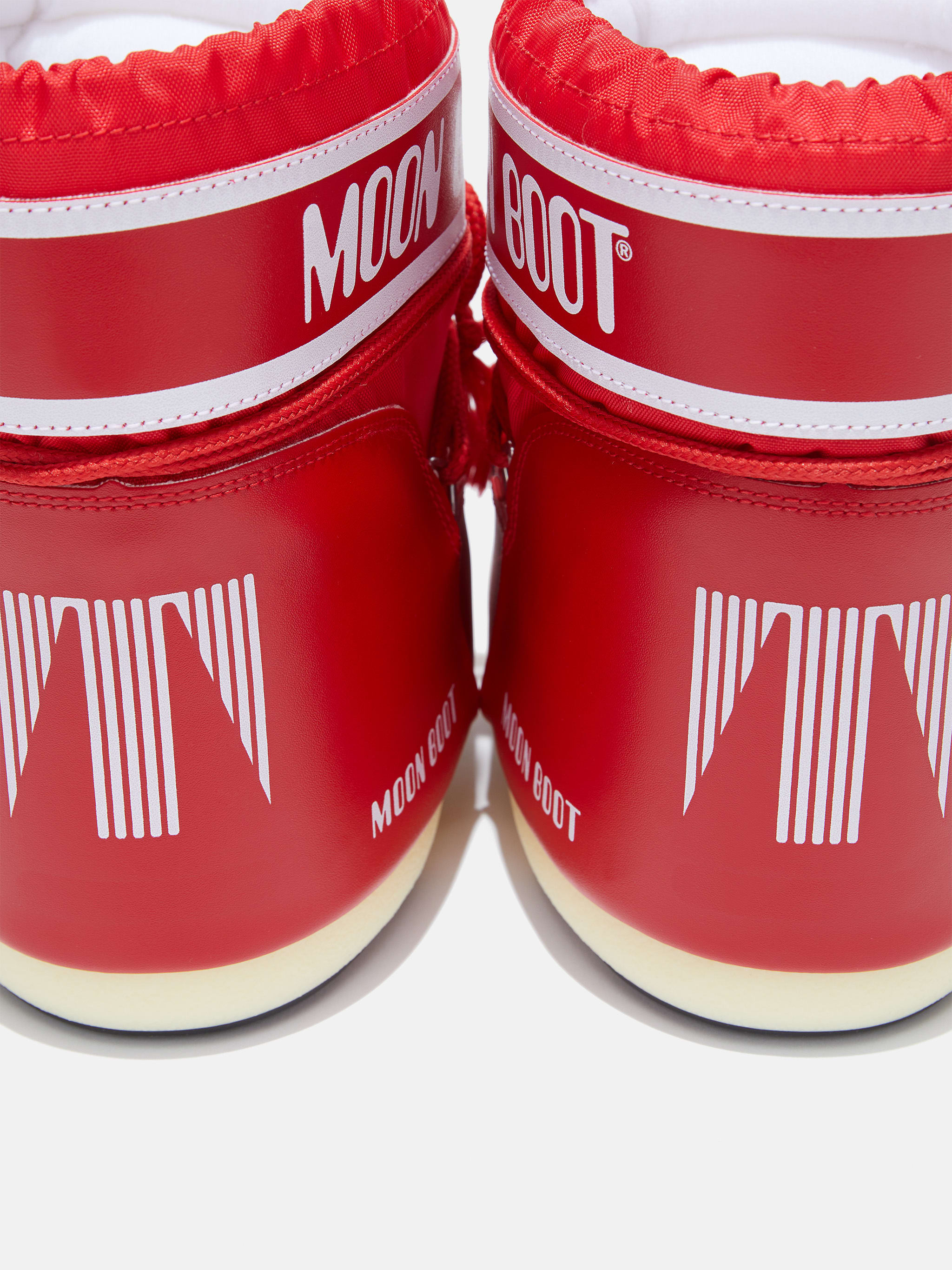 BOTAS BAJAS DE NYLON ROJO ICON