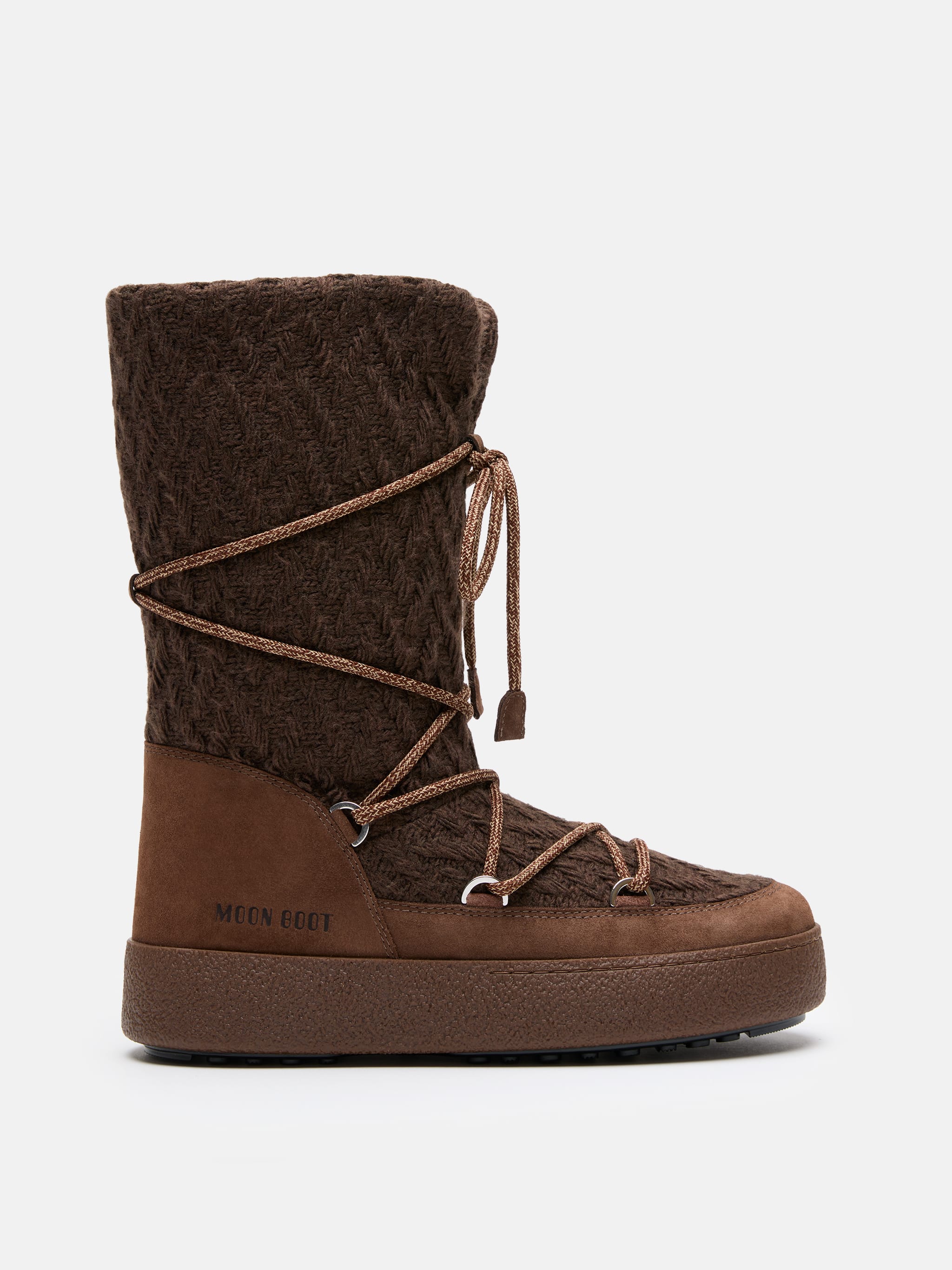 BOTAS DE LANA LTRACK COCOA X MOON BOOT X GUEST IN RESIDENCE