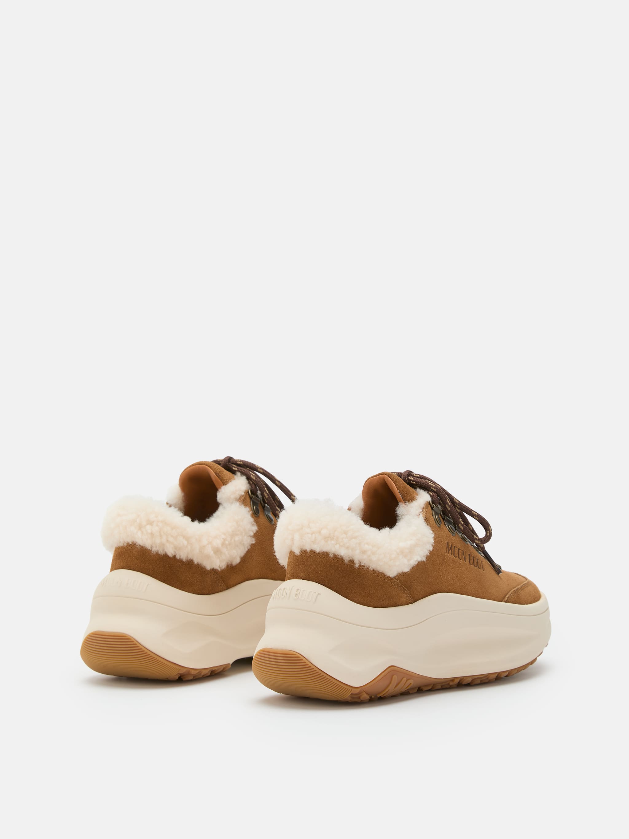 ZAPATILLAS MOON247 CITY BROWN SHEARLING