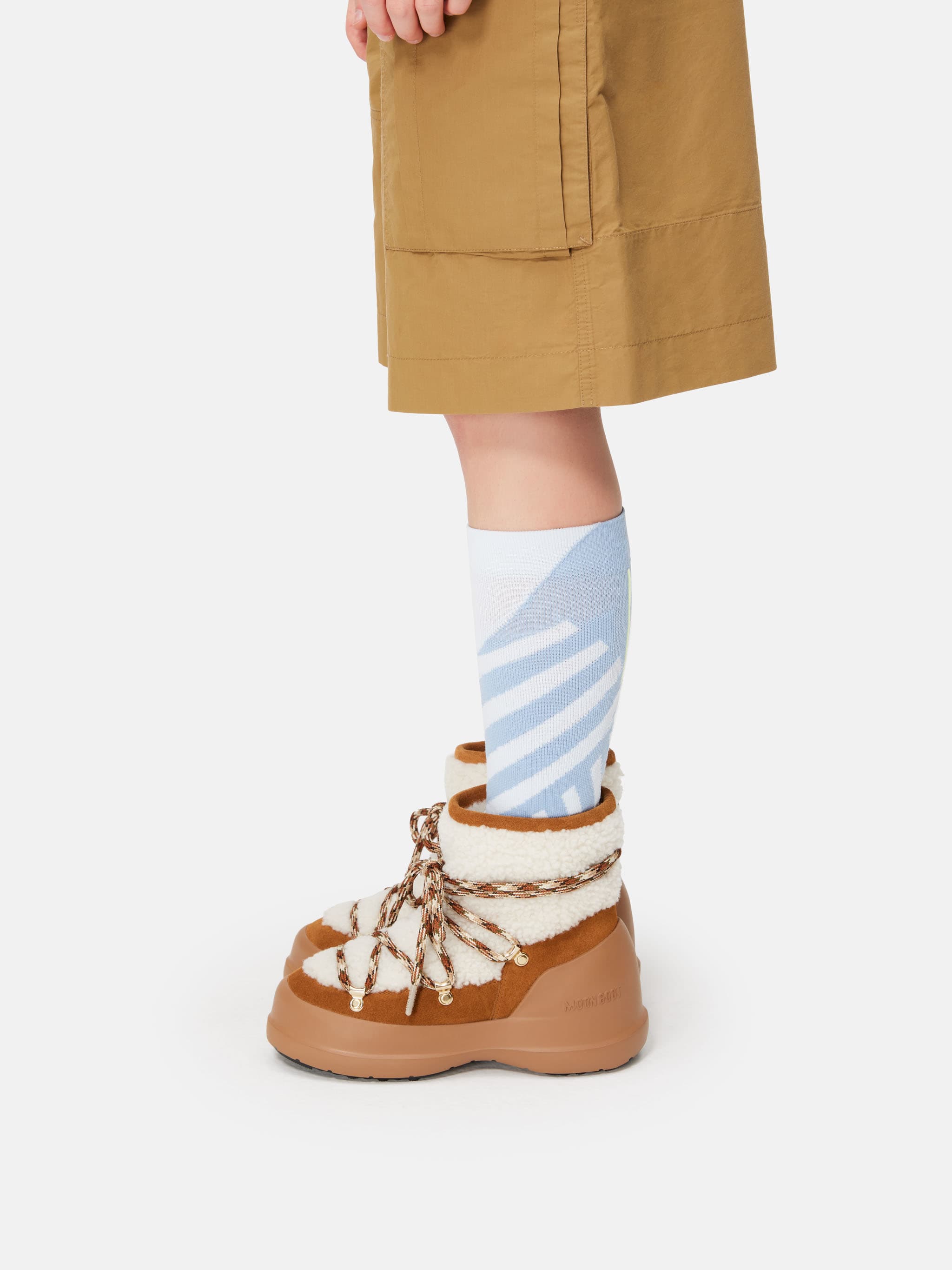 BOTAS DE CORDERO LUNA MARRÓN