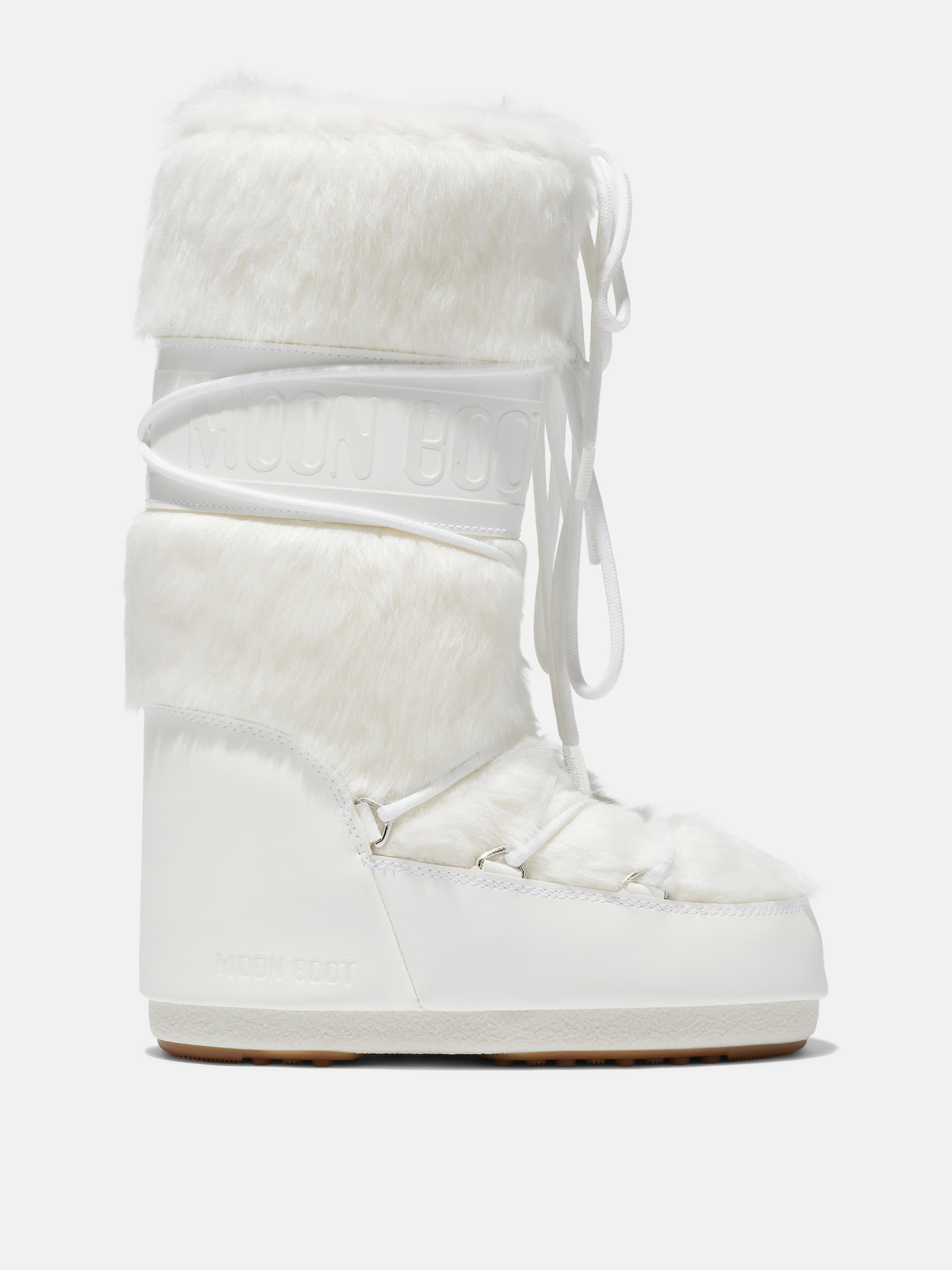 BOTAS DE FURRA BLANCA FALSA