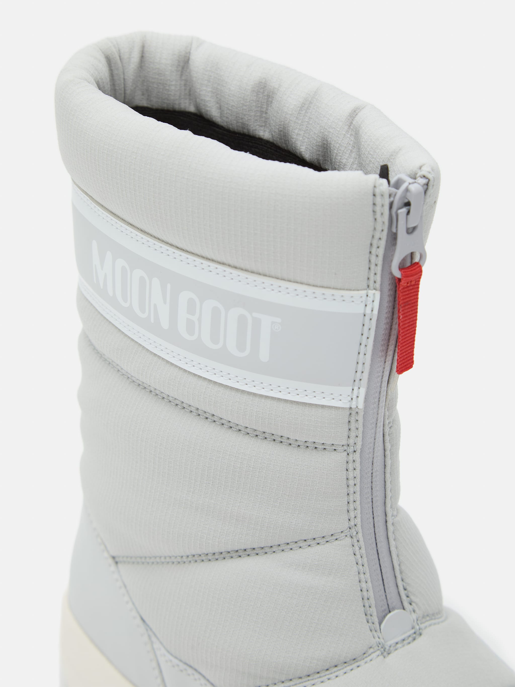 BOTAS ALTAS DE CIERRE ZIP GRIS JUNIOR PARK