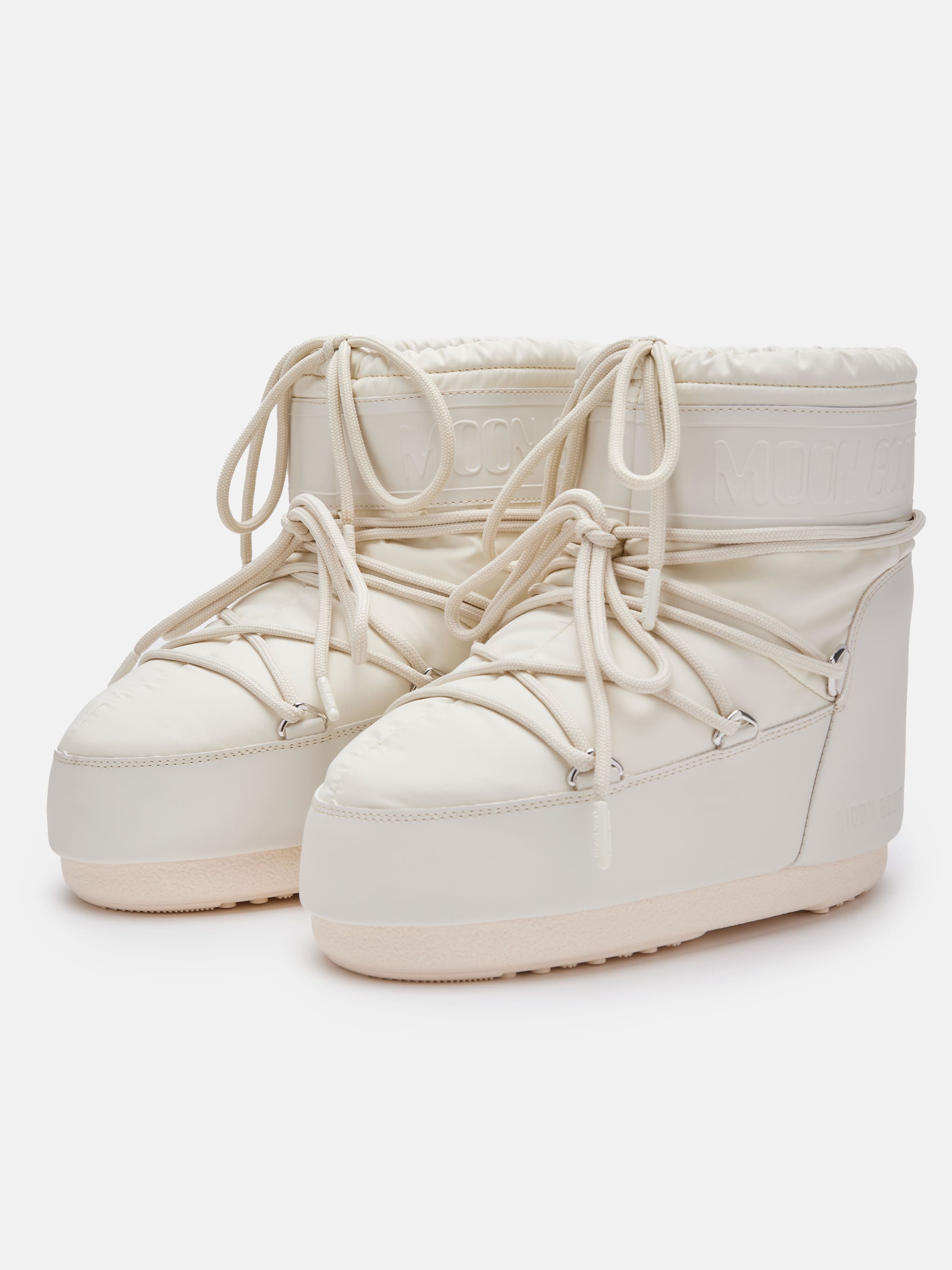 BOTAS DE GOMA CREMA ICON LOW