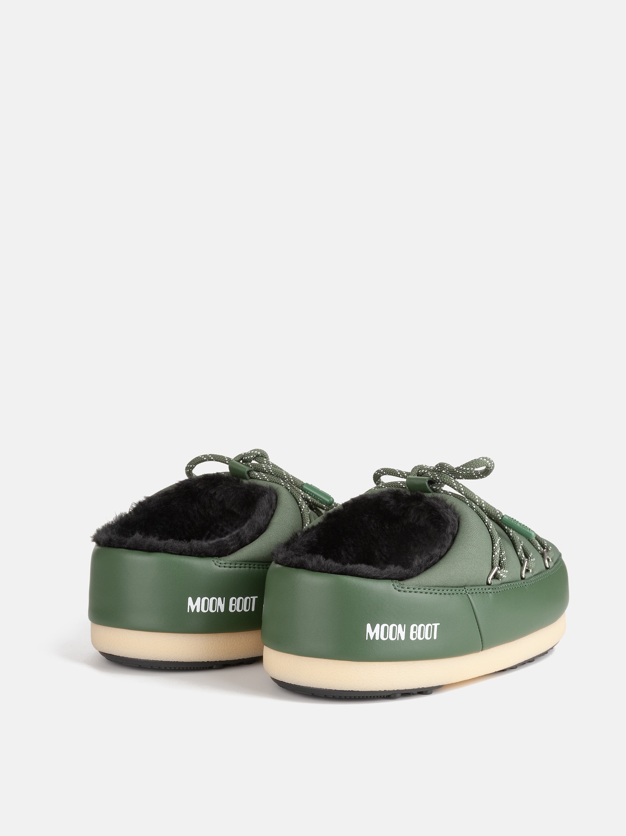 MULES DE NYLON VERDE EVX