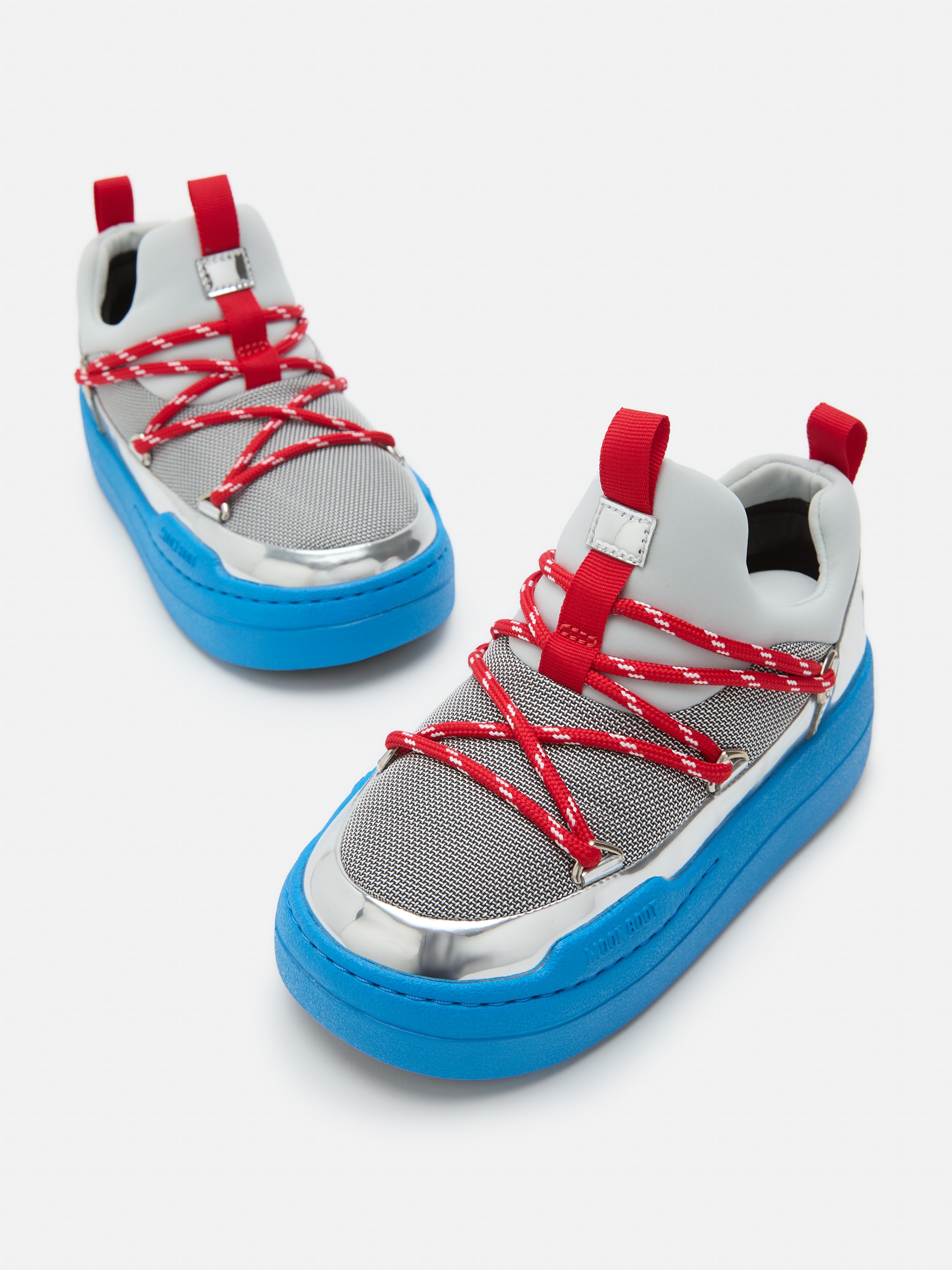 ZAPATILLAS DEPORTIVAS JUNIOR PARK LOW LACE PLATA SPACE RACE