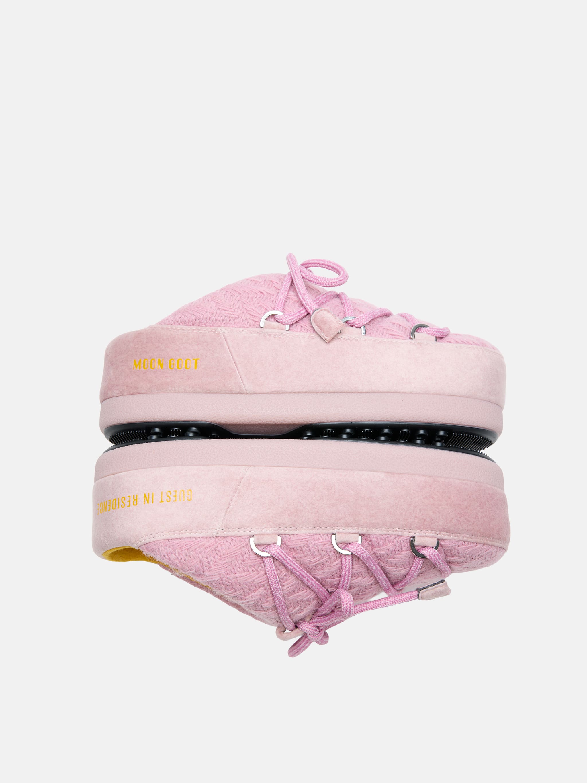 MULES MOON BOOT X GUEST IN RESIDENCE EVX ROSE TEJIDAS
