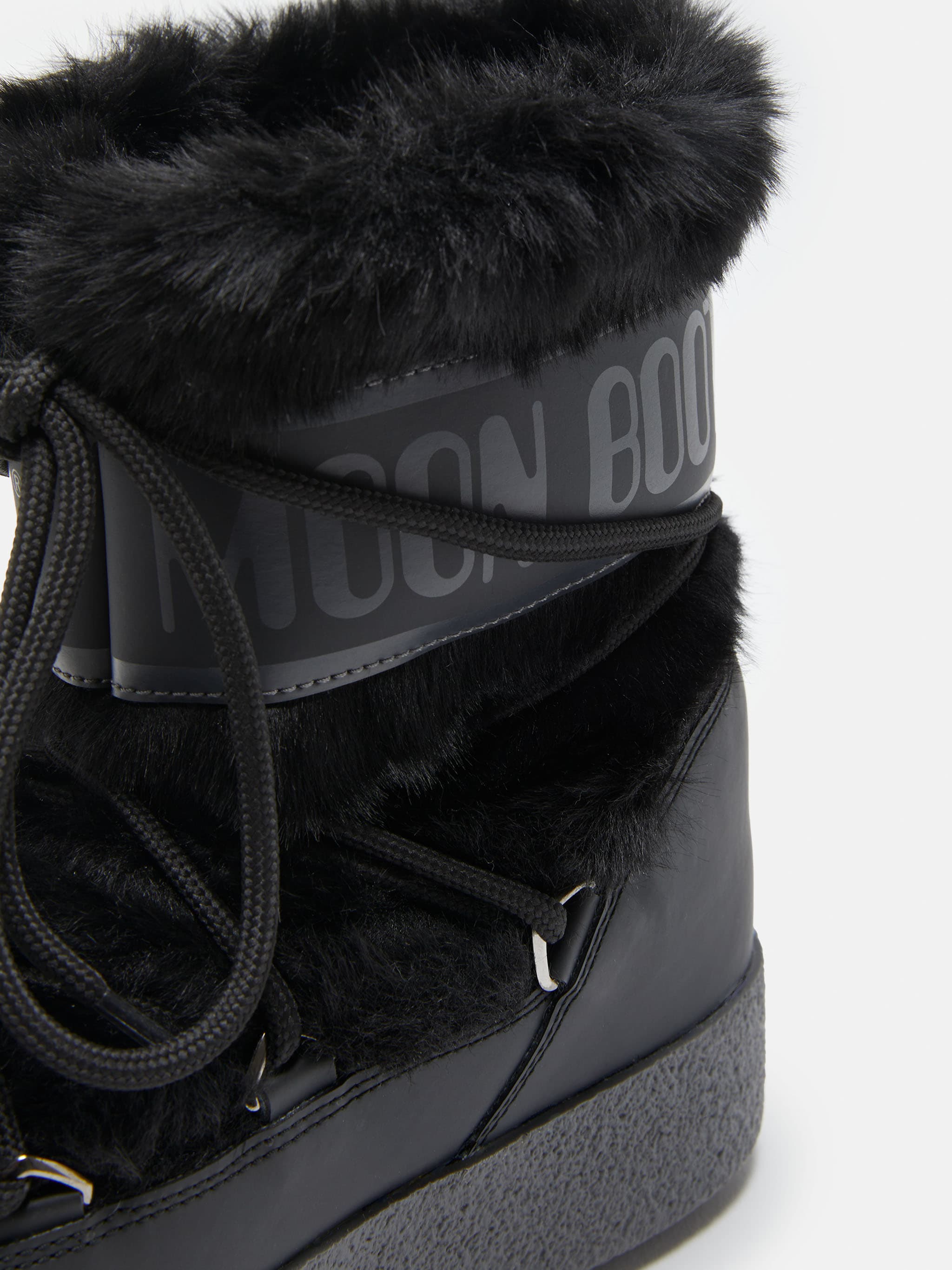 BOTAS BAJAS LTRACK NEGRO DE FURRA FALSA
