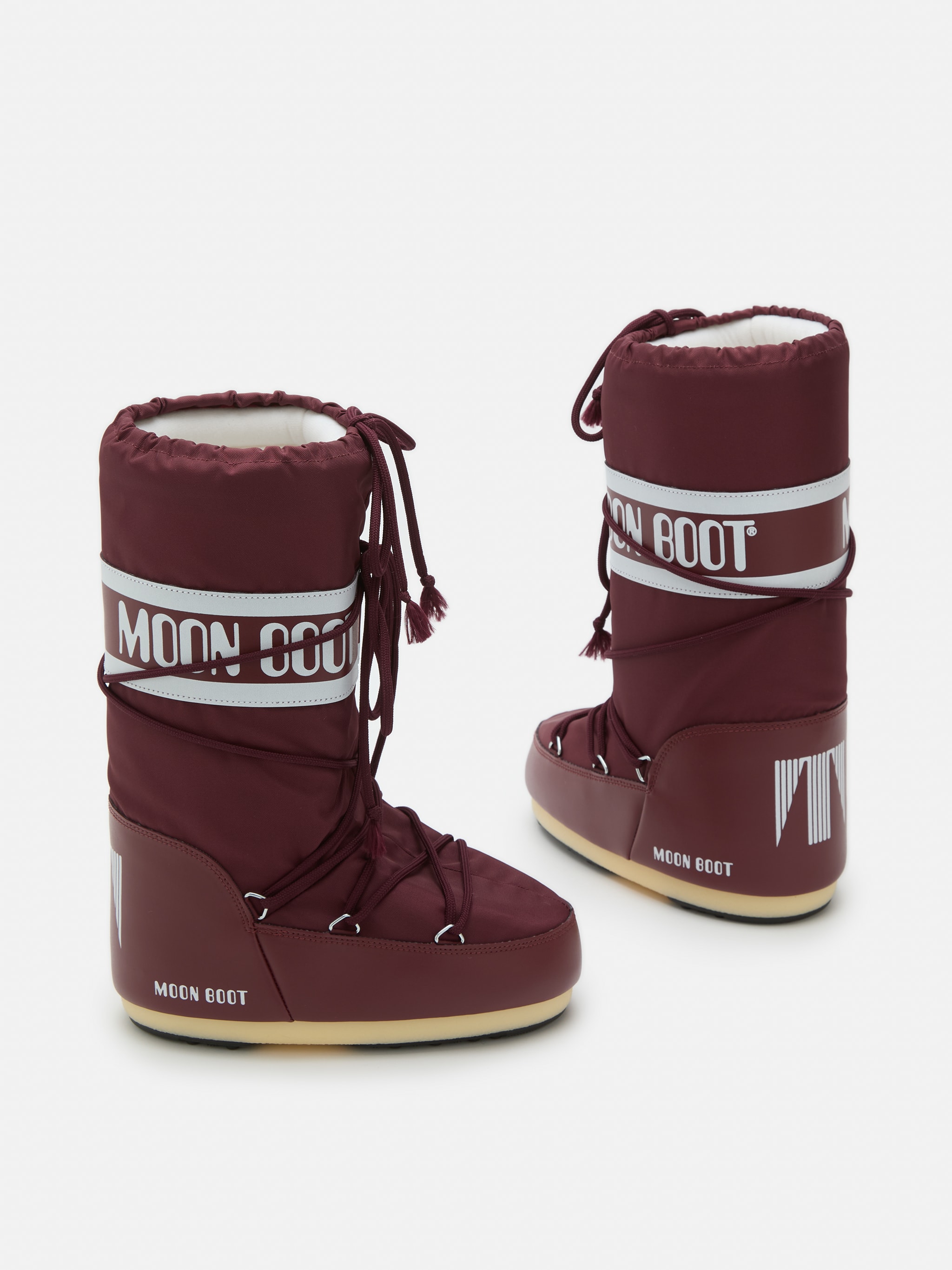 BOTAS DE NYLON BURGUNDY ICON