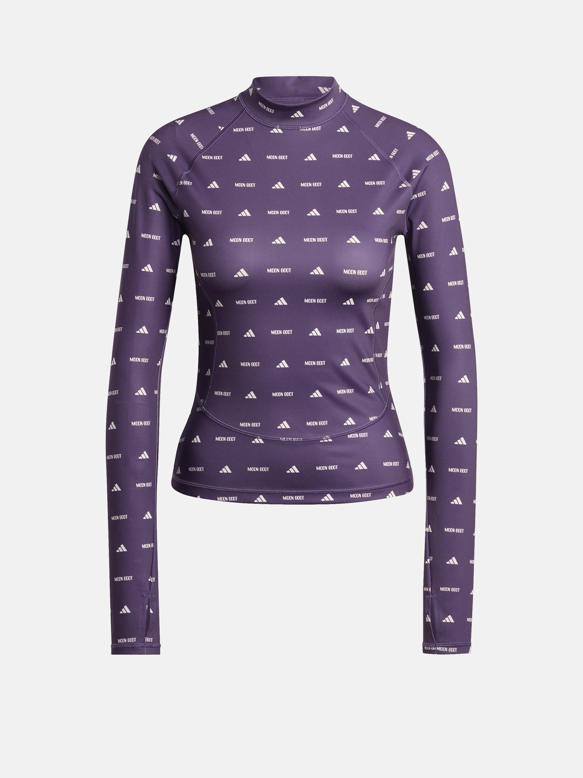 CAMISETA LARGA DE MANGA LARGA ADIDAS X MOON BOOT PLUM