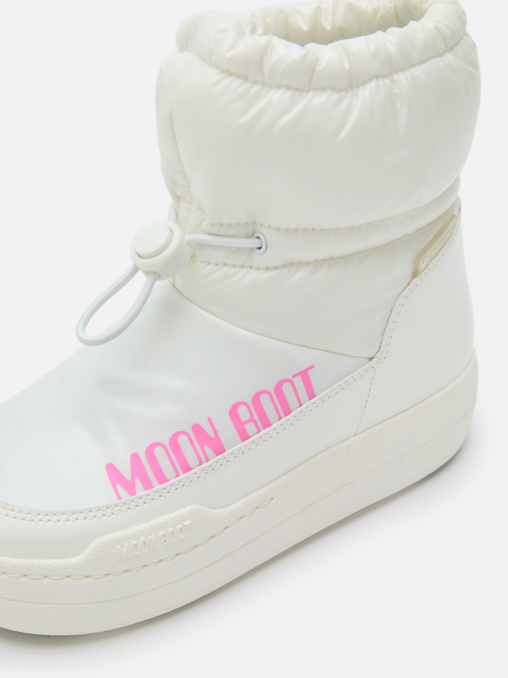 BOTAS MEDIAS JUNIOR PARK TUBE BLANCO BRILLANTES