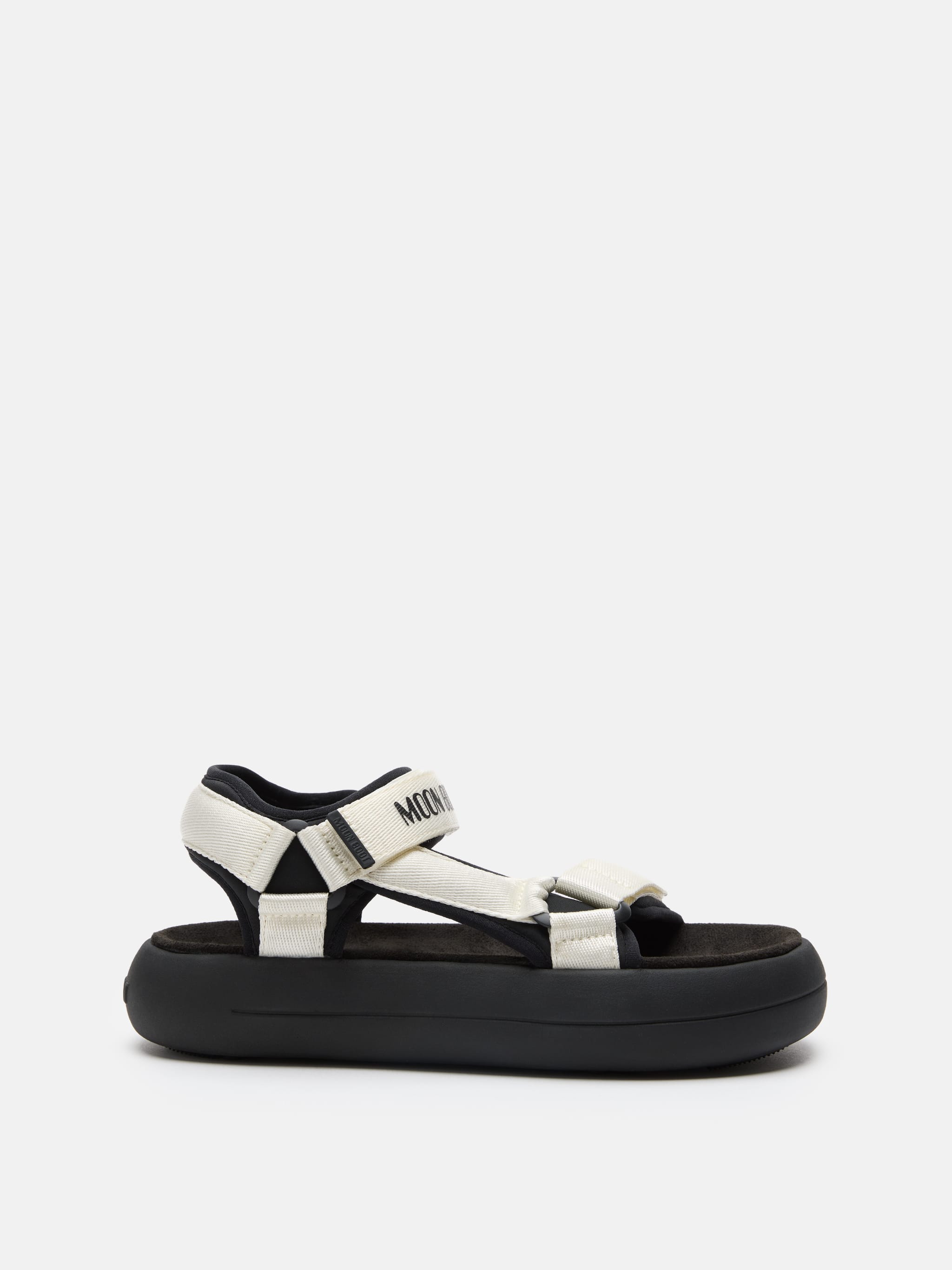 SANDAL SUPER NEGRO Y BLANCO
