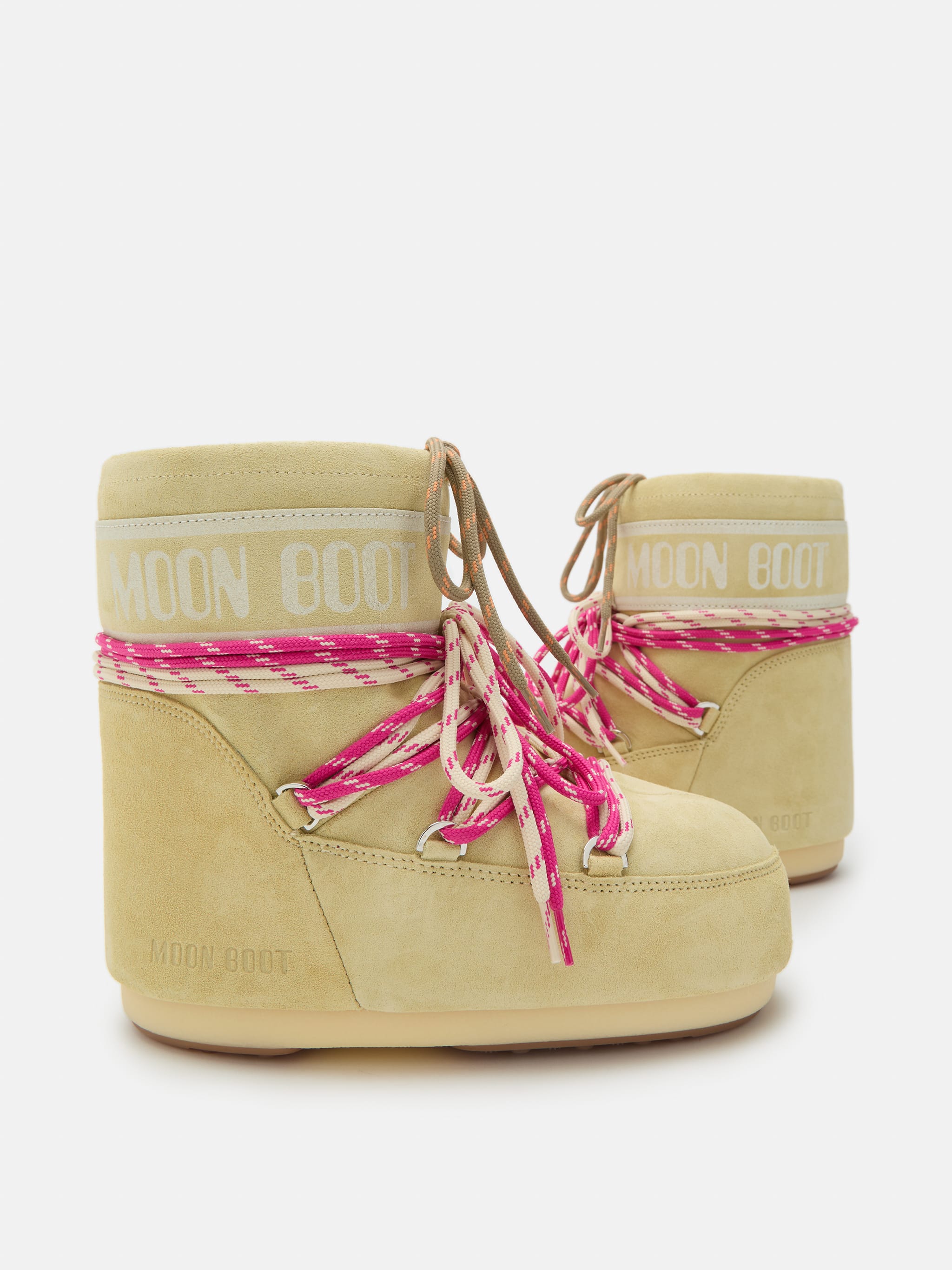 BOTAS ICON LOW AMARILLAS EN SUEDE