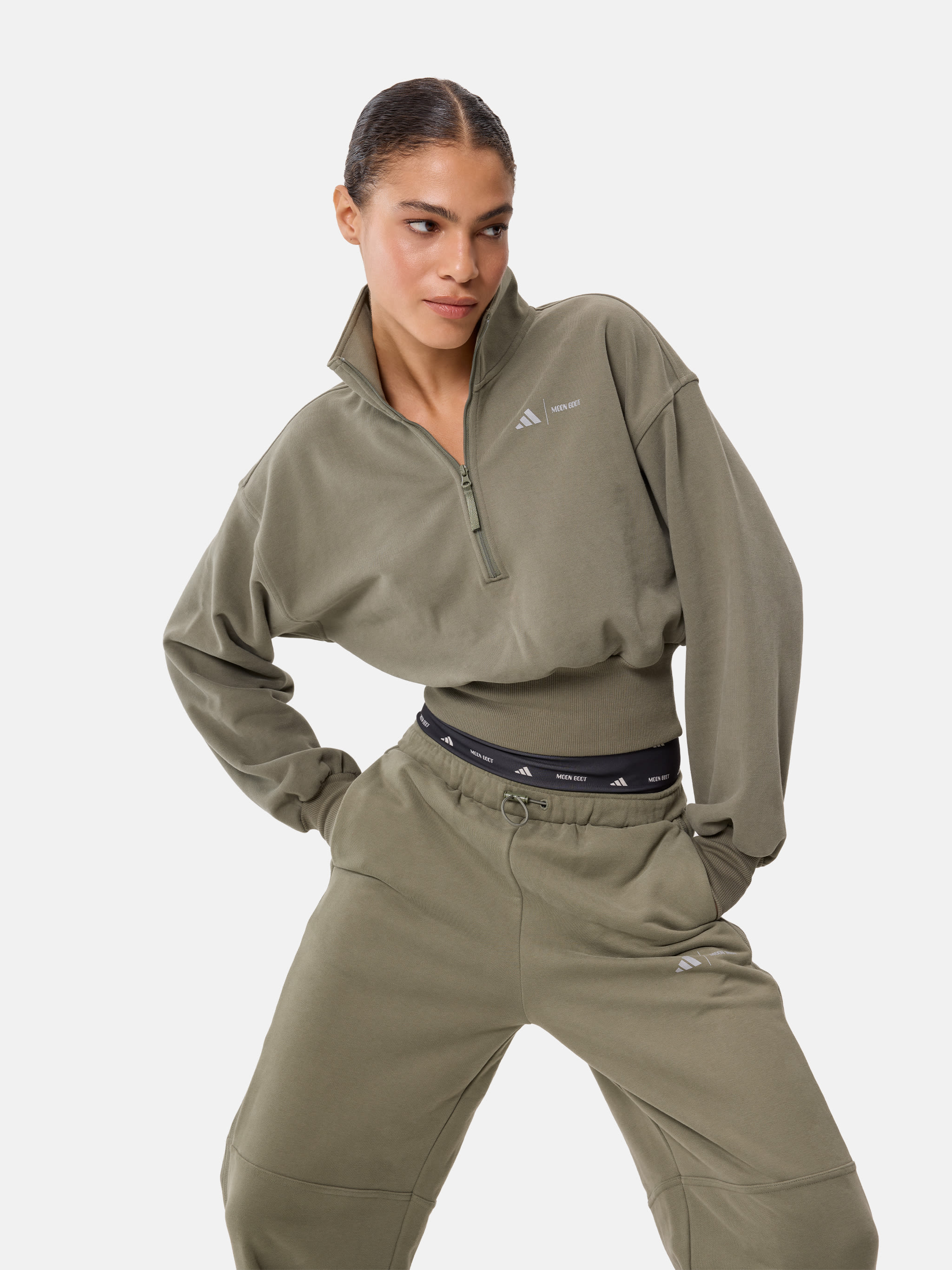 CAMISETA DE CHANDAL ADIDAS X MOON BOOT KAKI