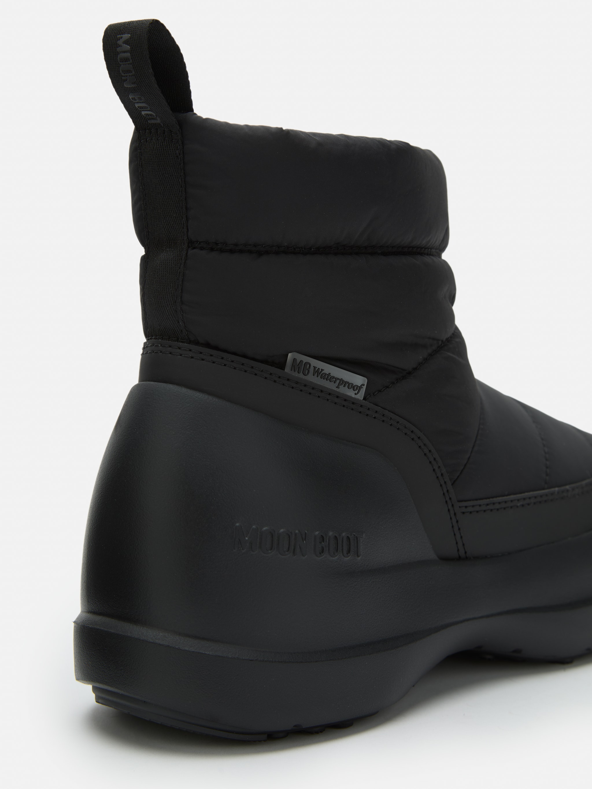BOTAS PUFFY NEGRA MEZZALUNA